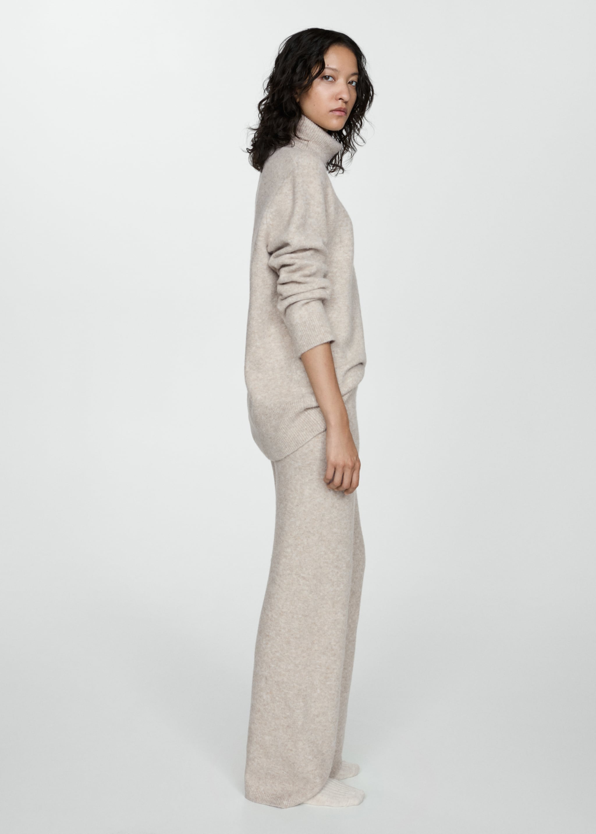 Pantalon droit maille - Plan général