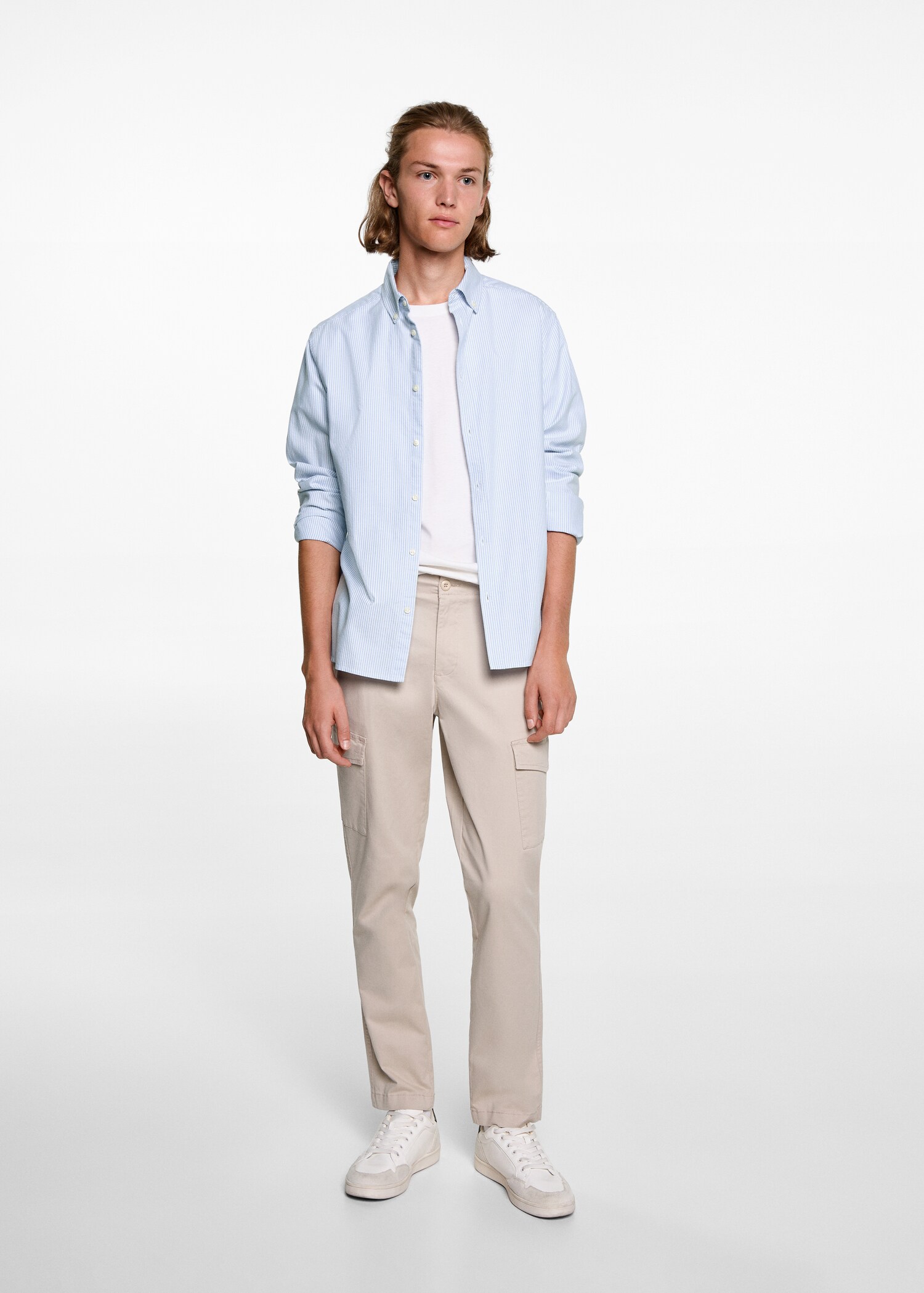 Oxford cotton shirt - General plane