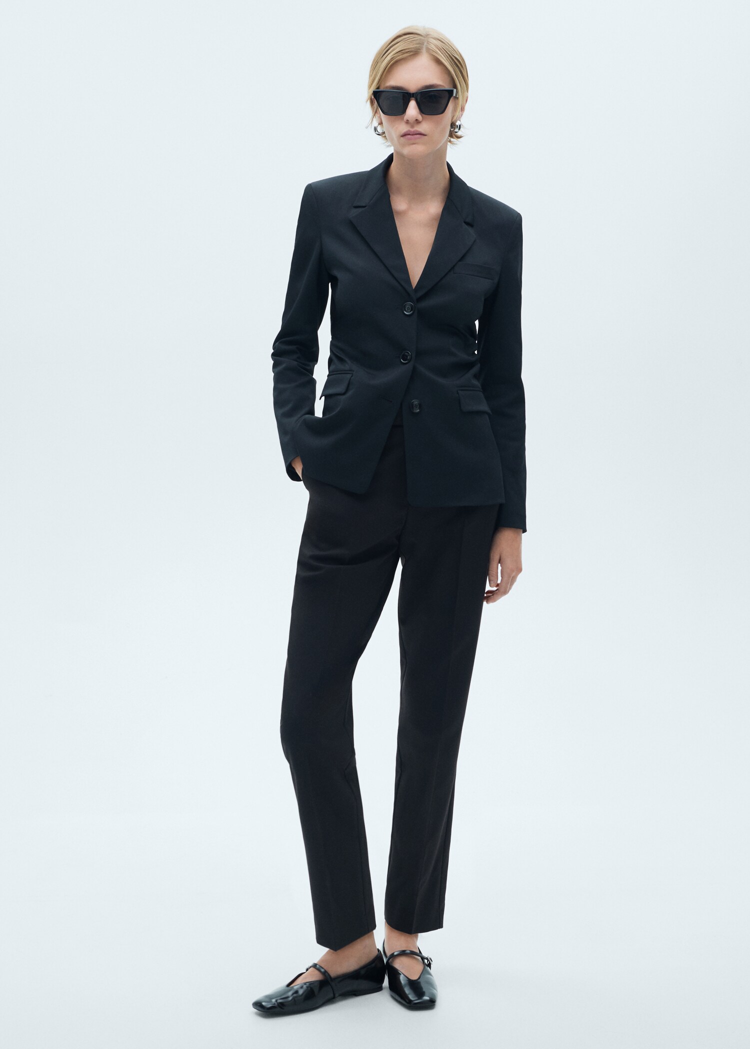 Blazer traje entallada - Plano general
