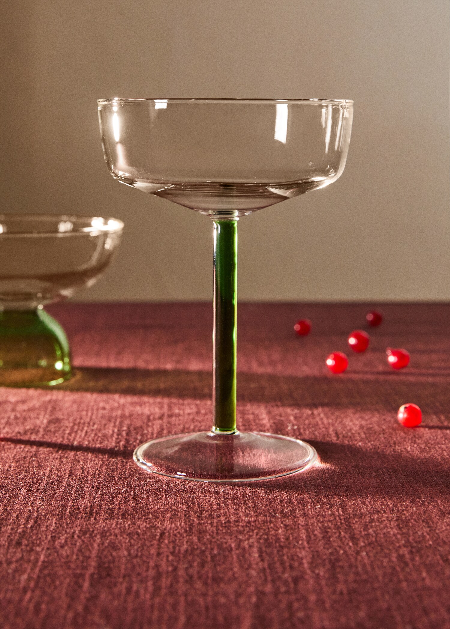 Borosilicate glass with stem detail - General plane