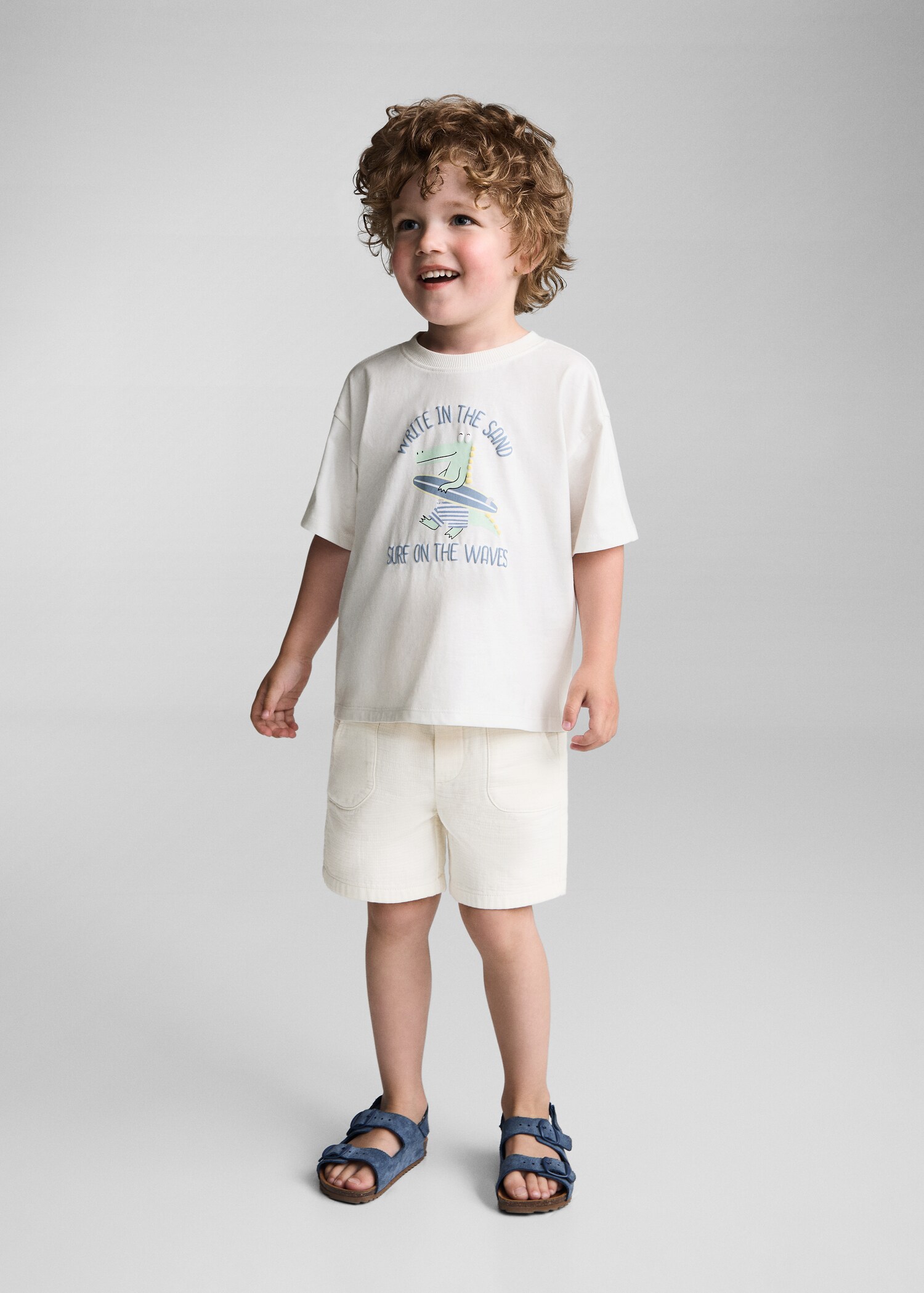 Surf printed t-shirt - General plane