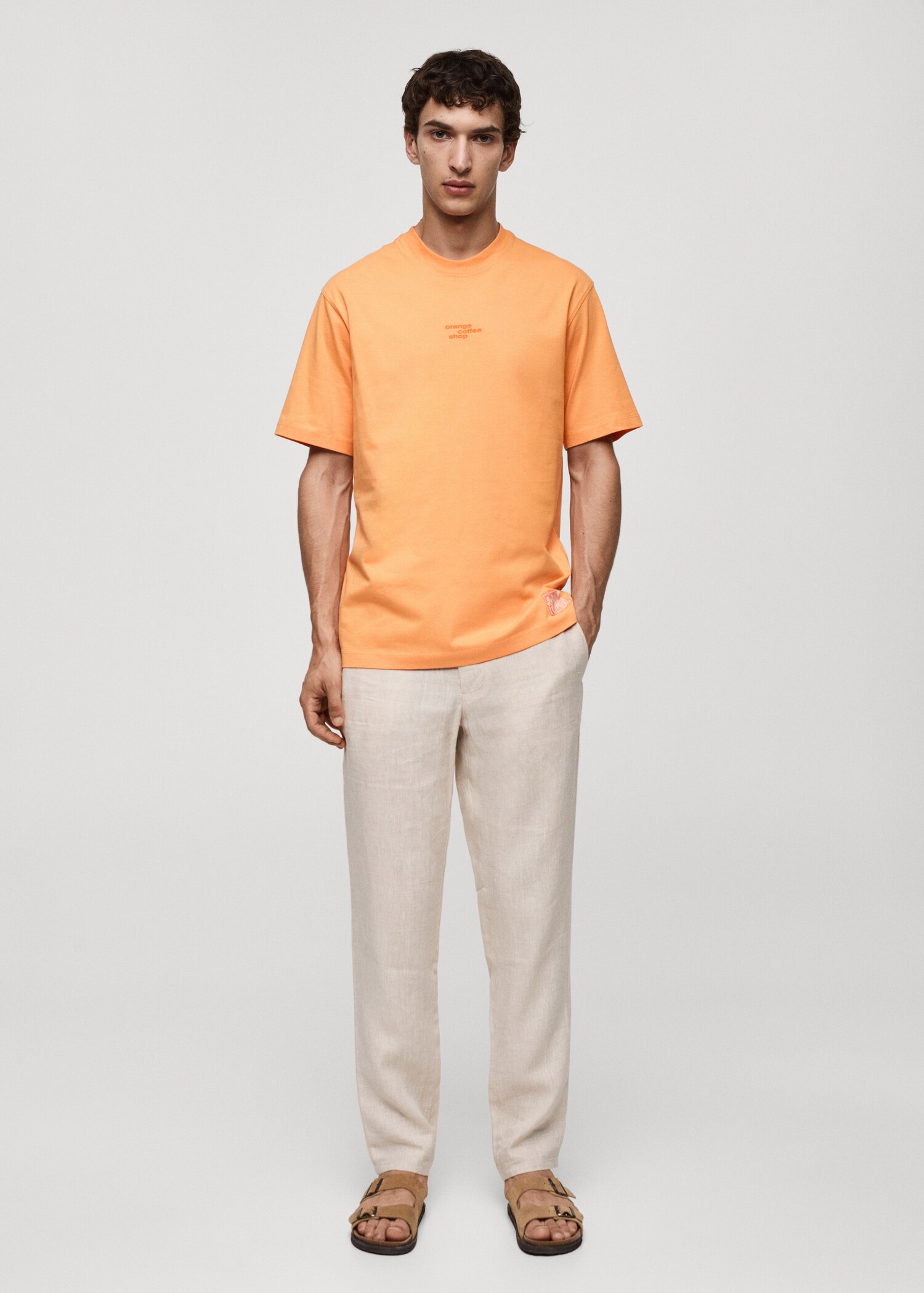 100% cotton printed t-shirt - General plane