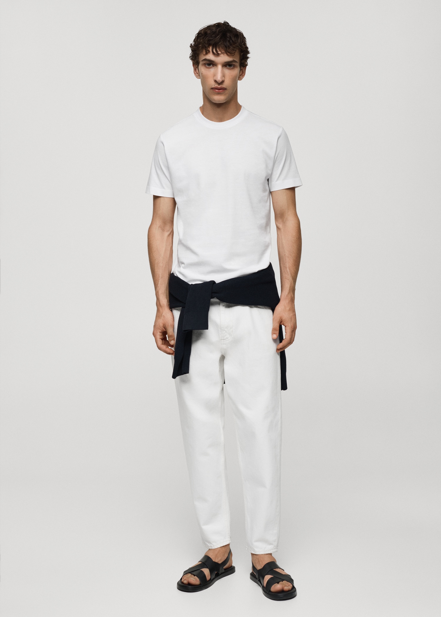 Slim-fit cotton t-shirt - General plane