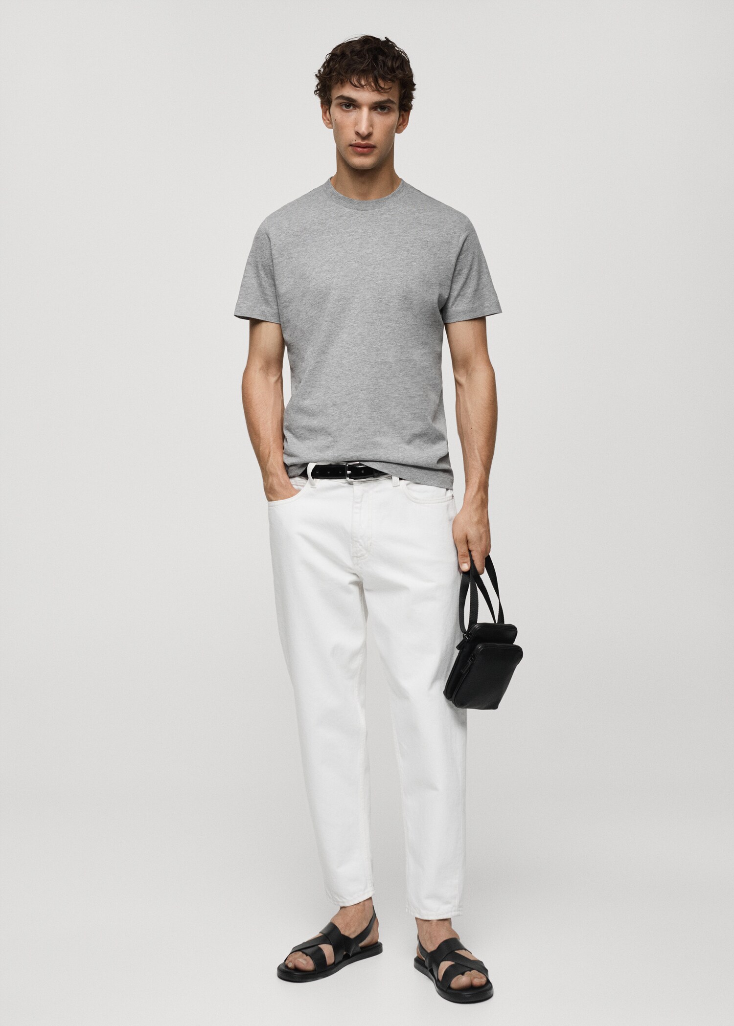 Slim-fit cotton t-shirt - General plane