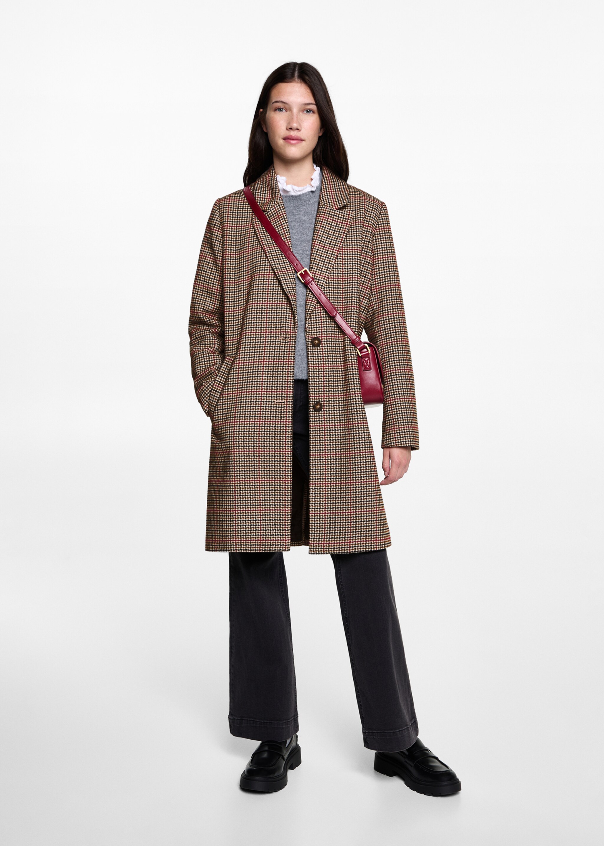 Houndstooth coat - General plane