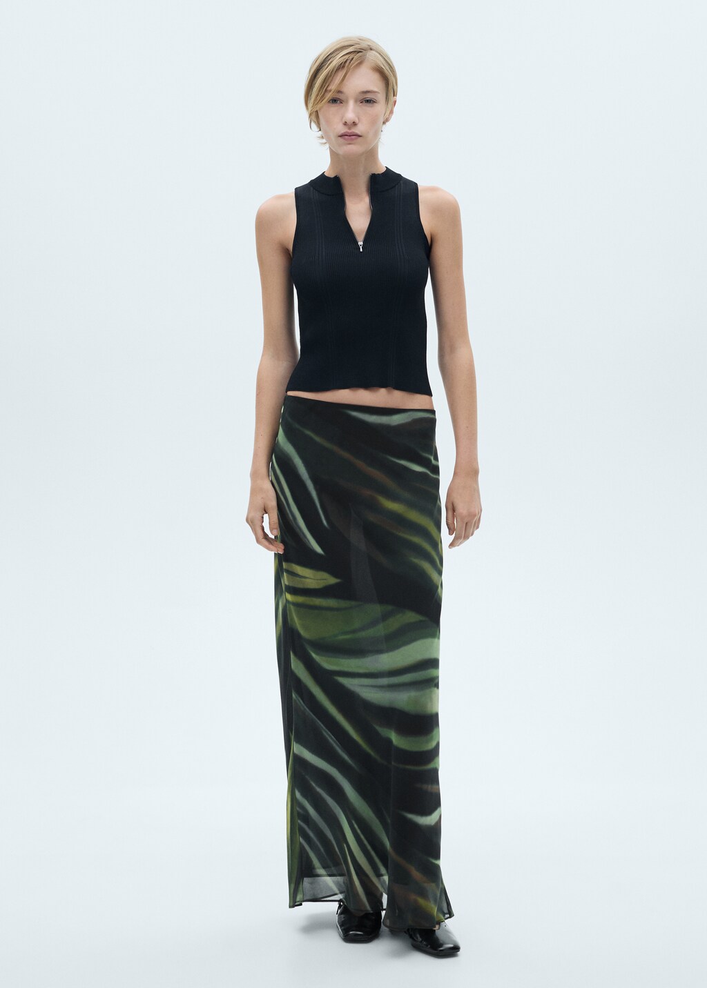 Lange rok met print