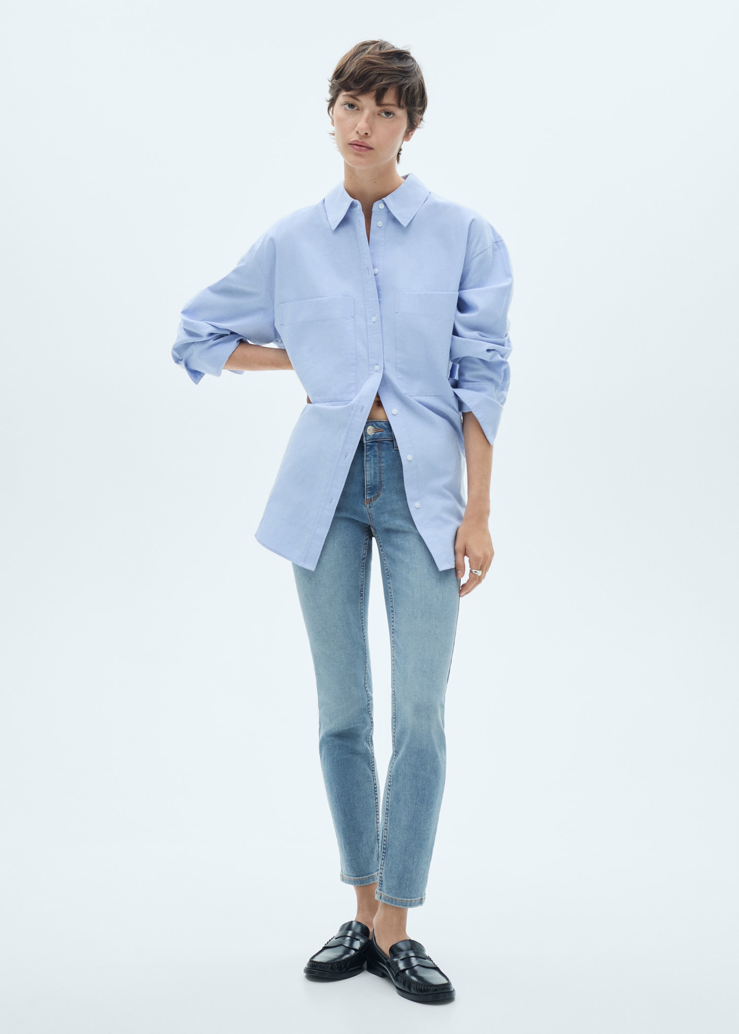 Jean Pushup skinny taille basse - Plan général