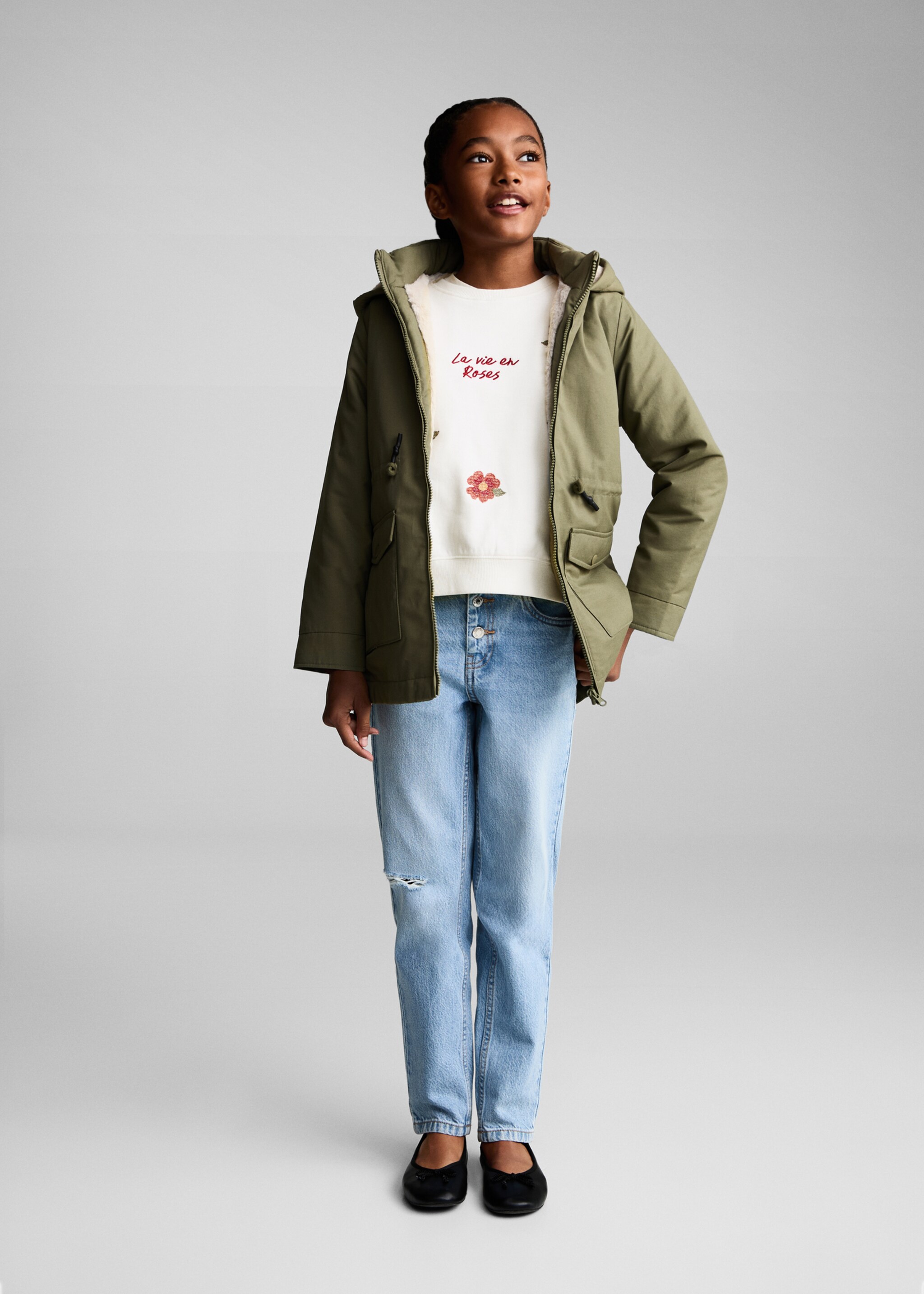Parka interior pelo - Plano general