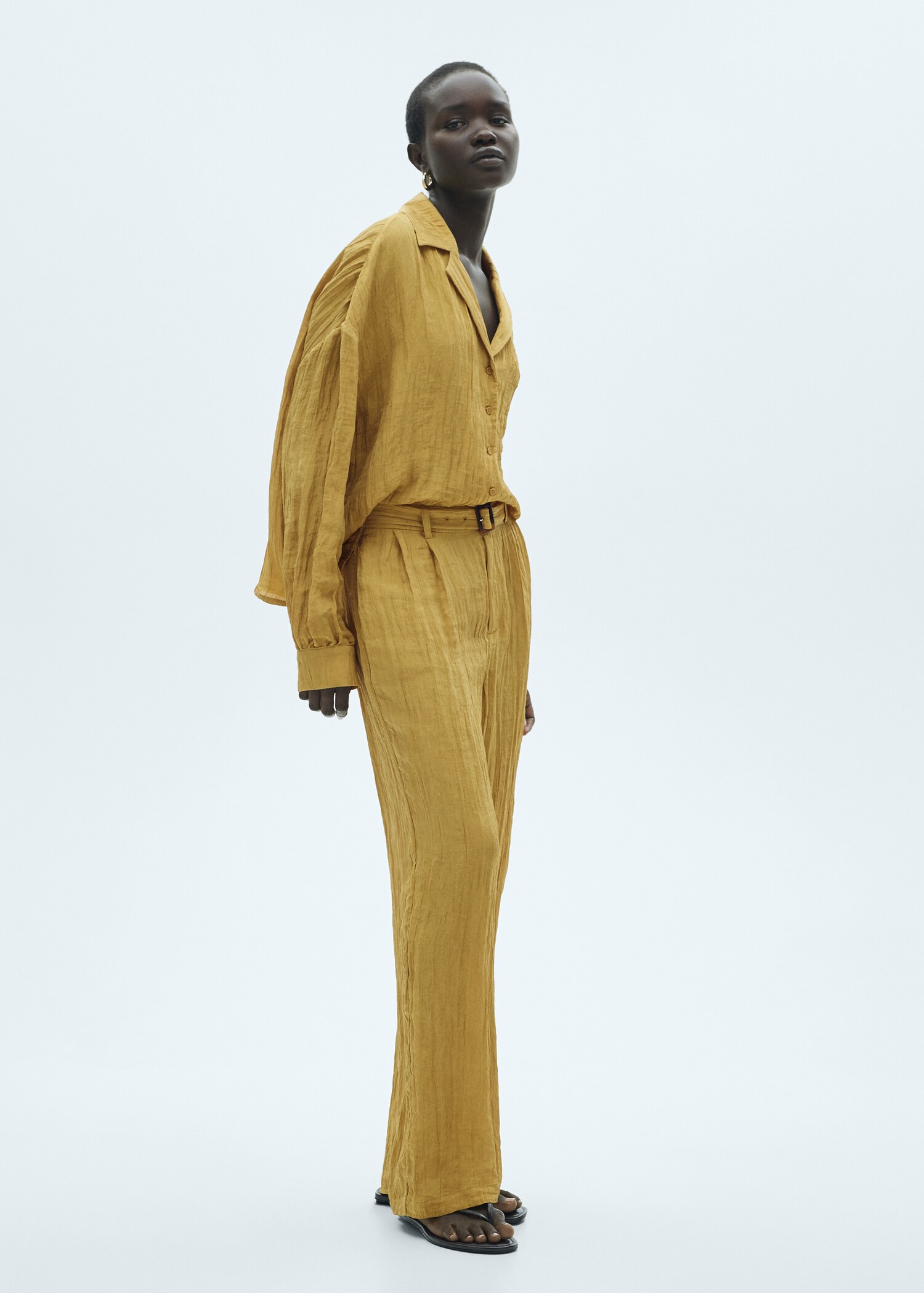 Pocket textured shirt - General plane
