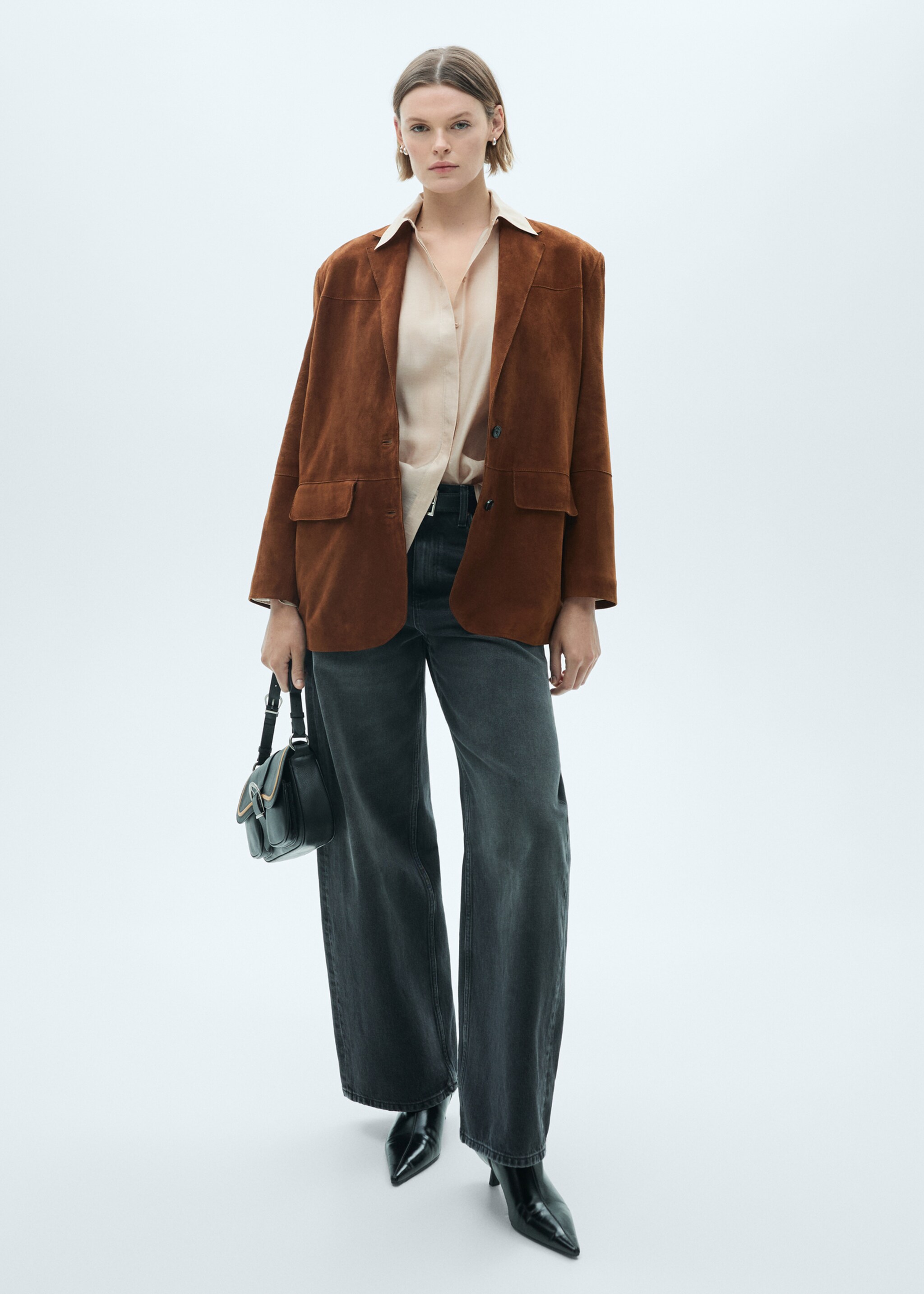 Satin lyocell shirt - Общий план