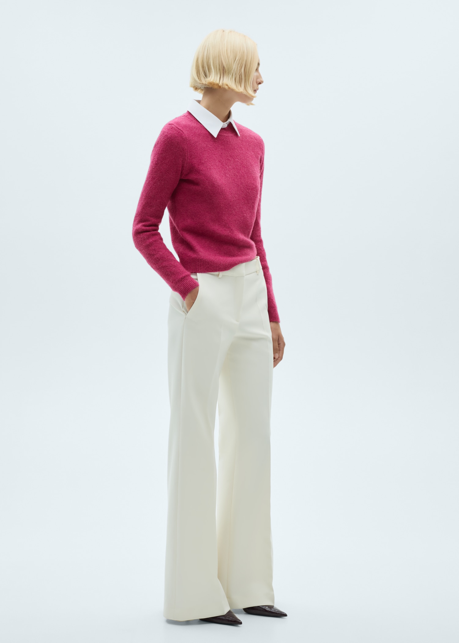 Long-sleeve knitted sweater - General plane