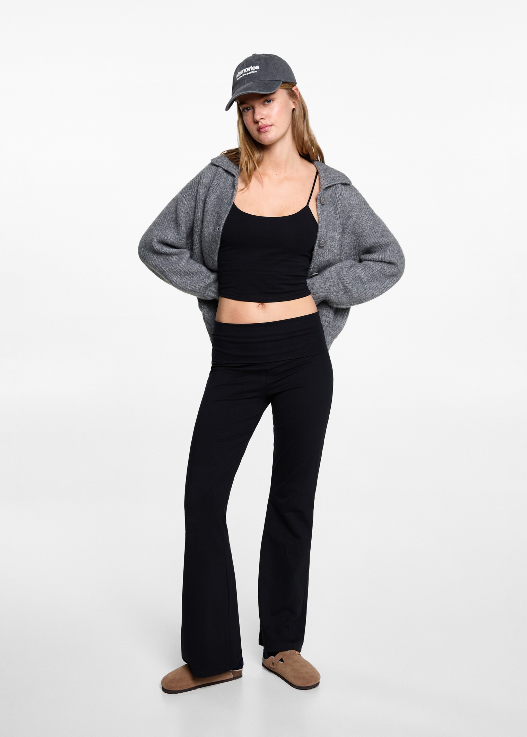 Sporty crop top - General plane