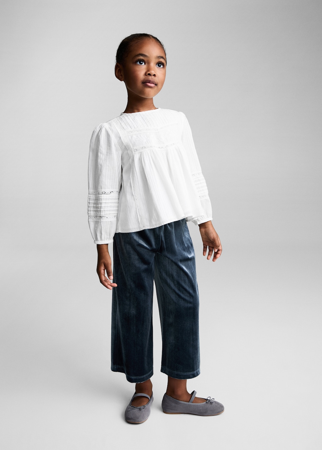 Jupe culotte velours Enfants MANGO Luxembourg