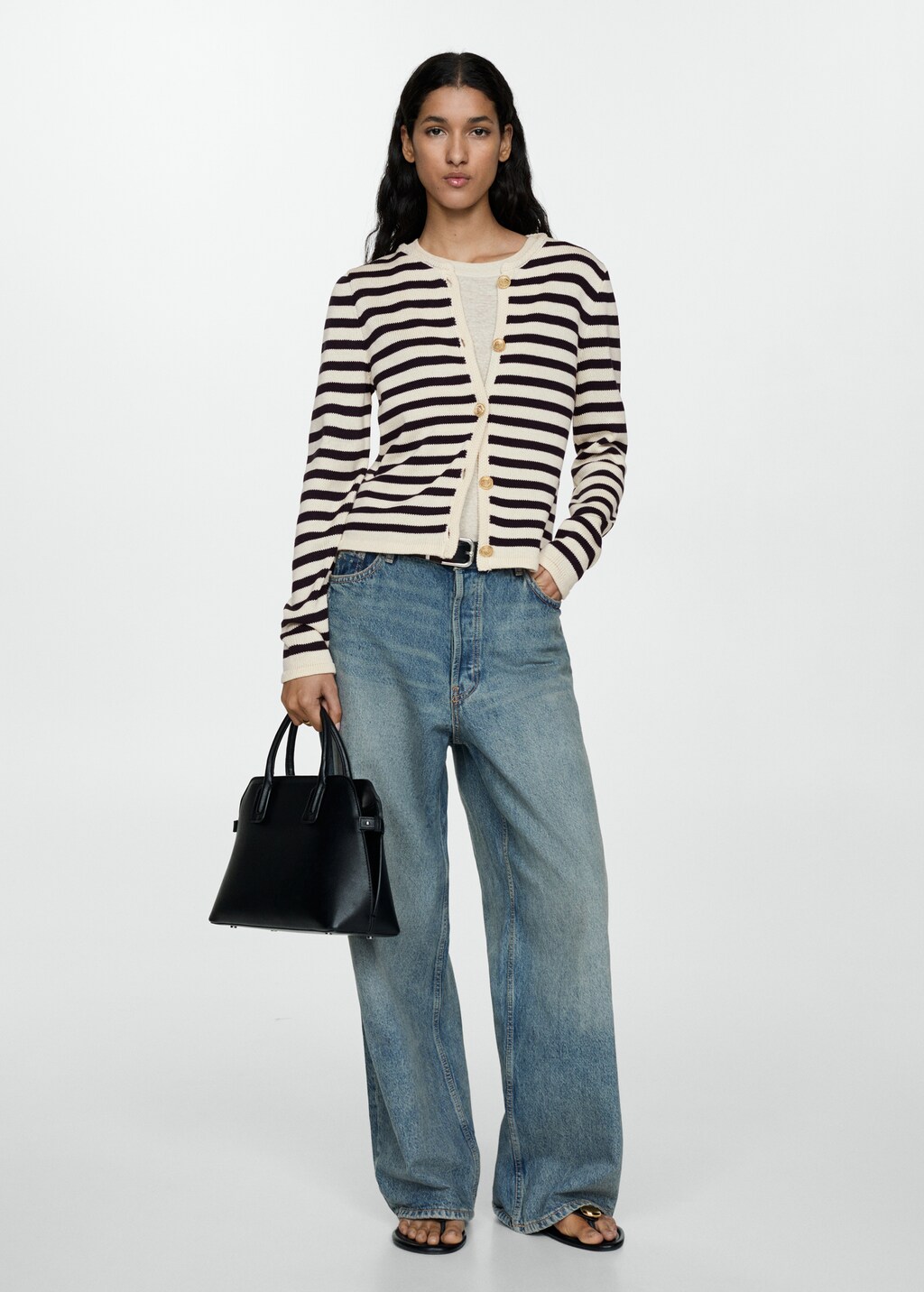 【川口着用】ENNOY BUTTON CARDIGAN XLサイズ ENNOY(エンノイ) Vネックニットカーディガン button cardigan