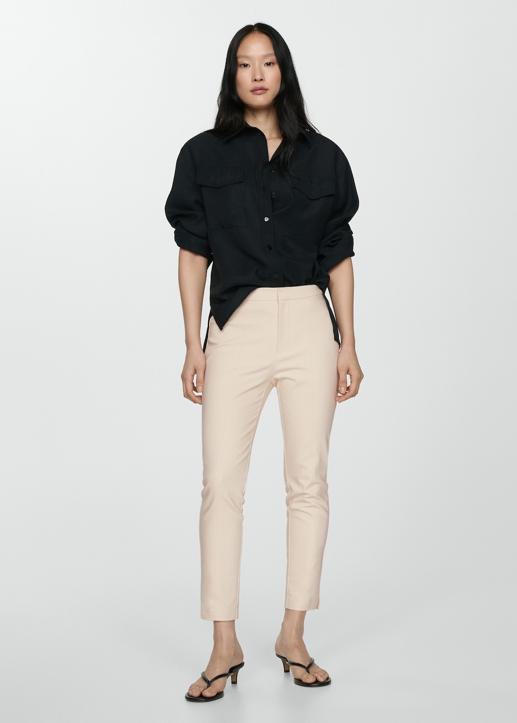 Crop skinny trousers Women MANGO Rwanda