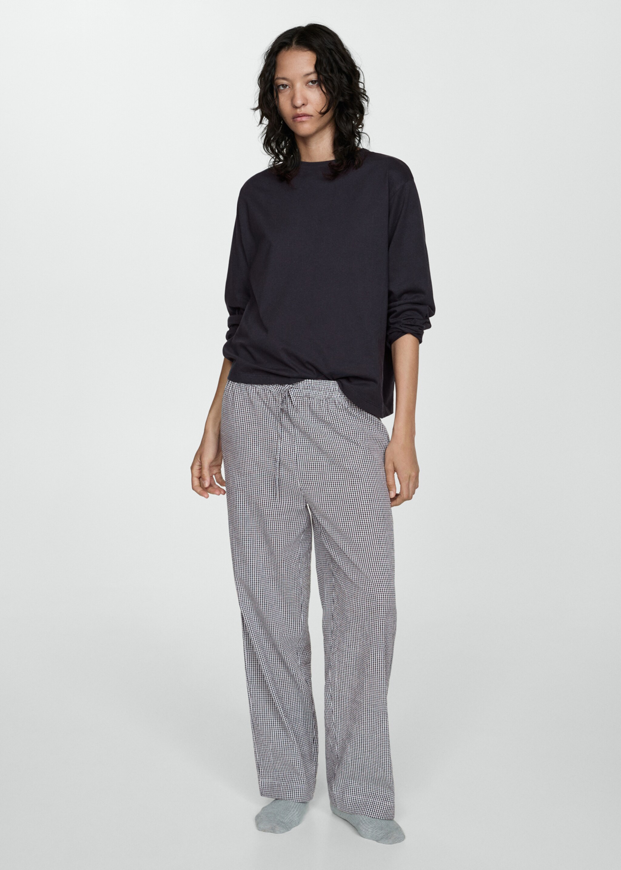 Two-piece cotton pyjamas - General plane