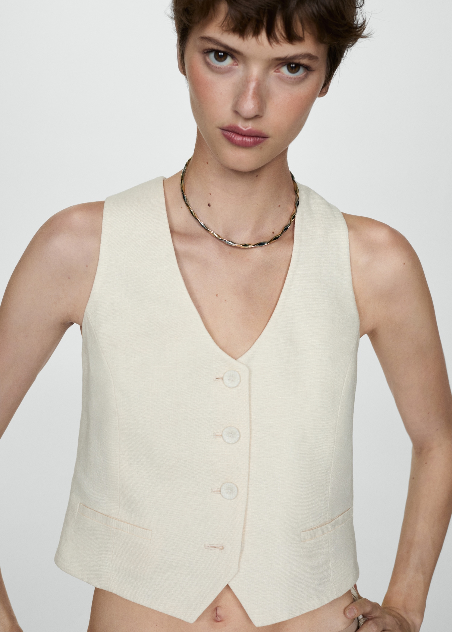Irregular combined necklace - General plane
