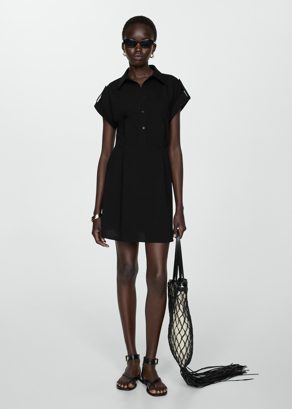 Short shirt dress Women MANGO Lithuania
