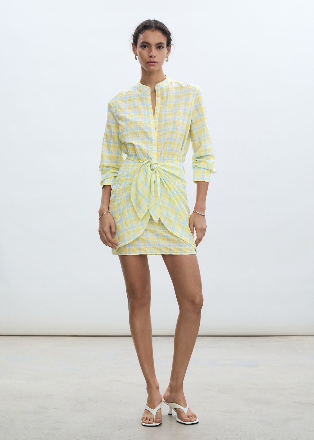 Robe mango carreaux new arrivals