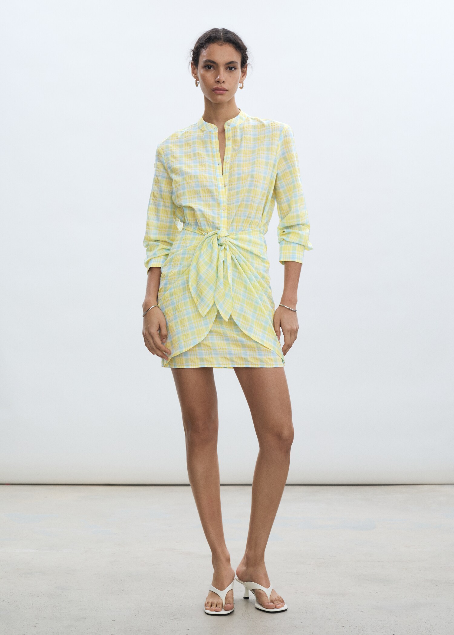Check bow dress - General plane