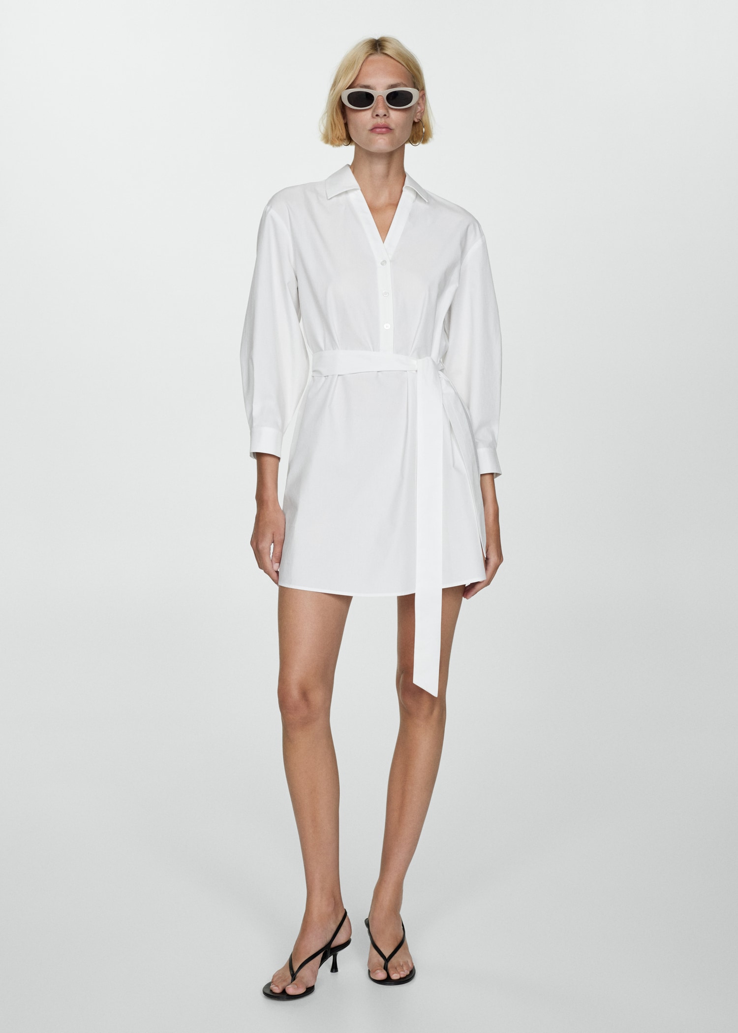 Bow shirt dress - General plane
