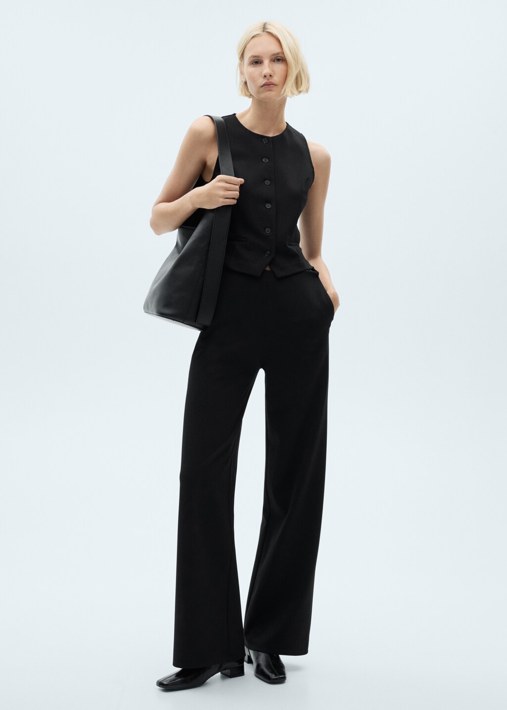 Roma knitted vest - image 2