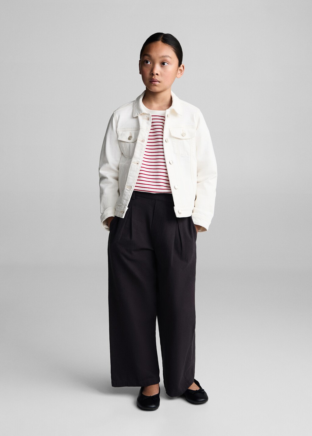 Pantalon a pinces Enfants MANGO France metropolitaine