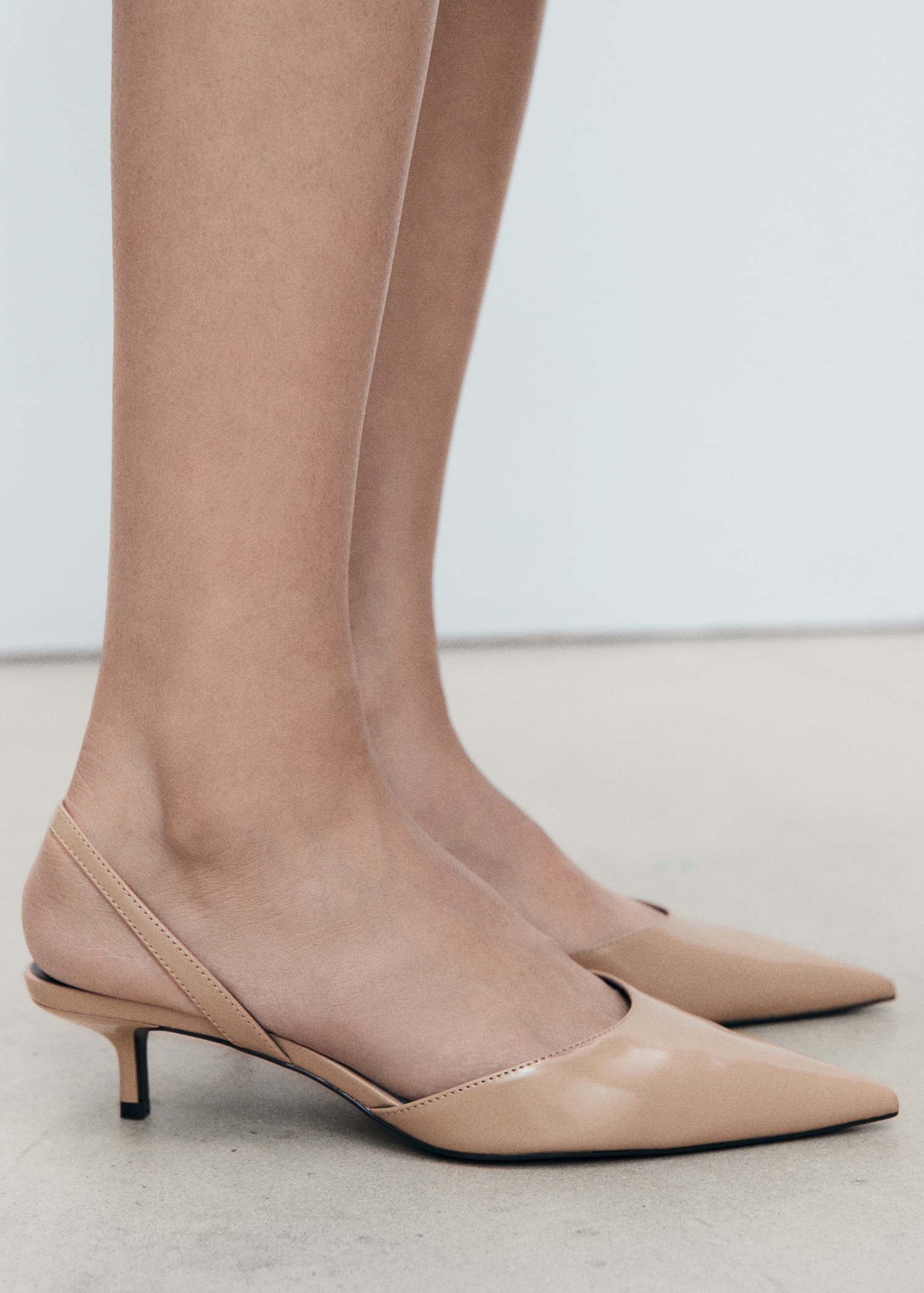 Zapato punta tacón kitten - Main Image