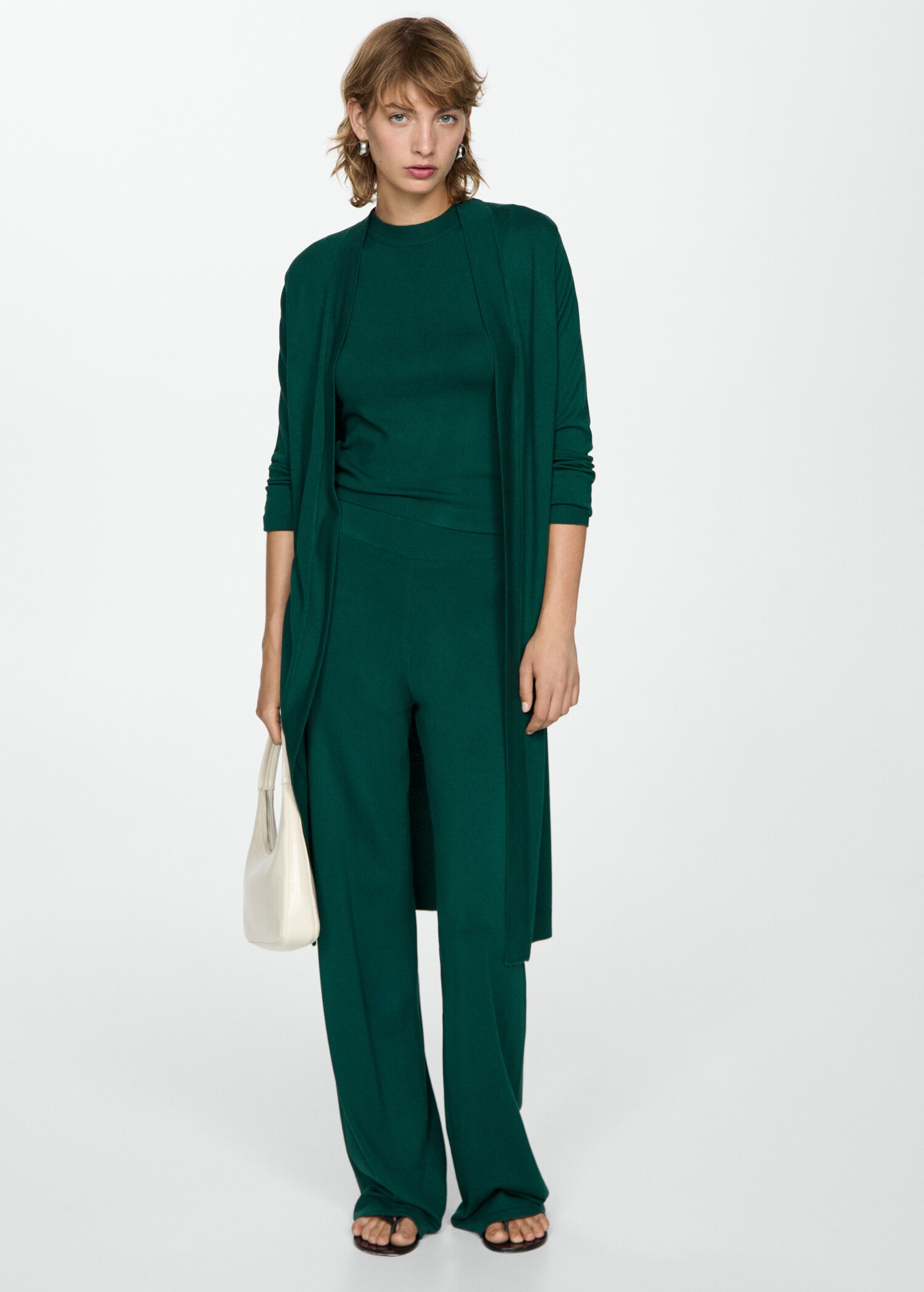 Pantalon maille wideleg - Plan général