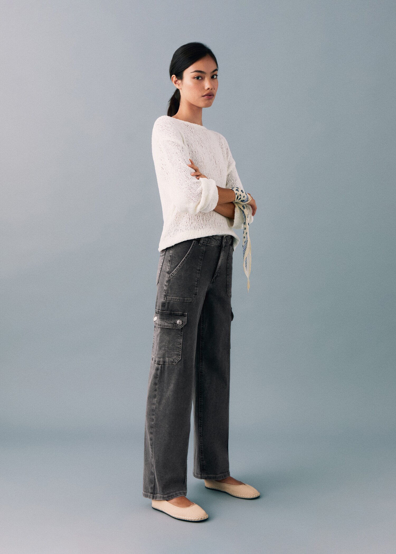 Pocket cargo jeans - General plane