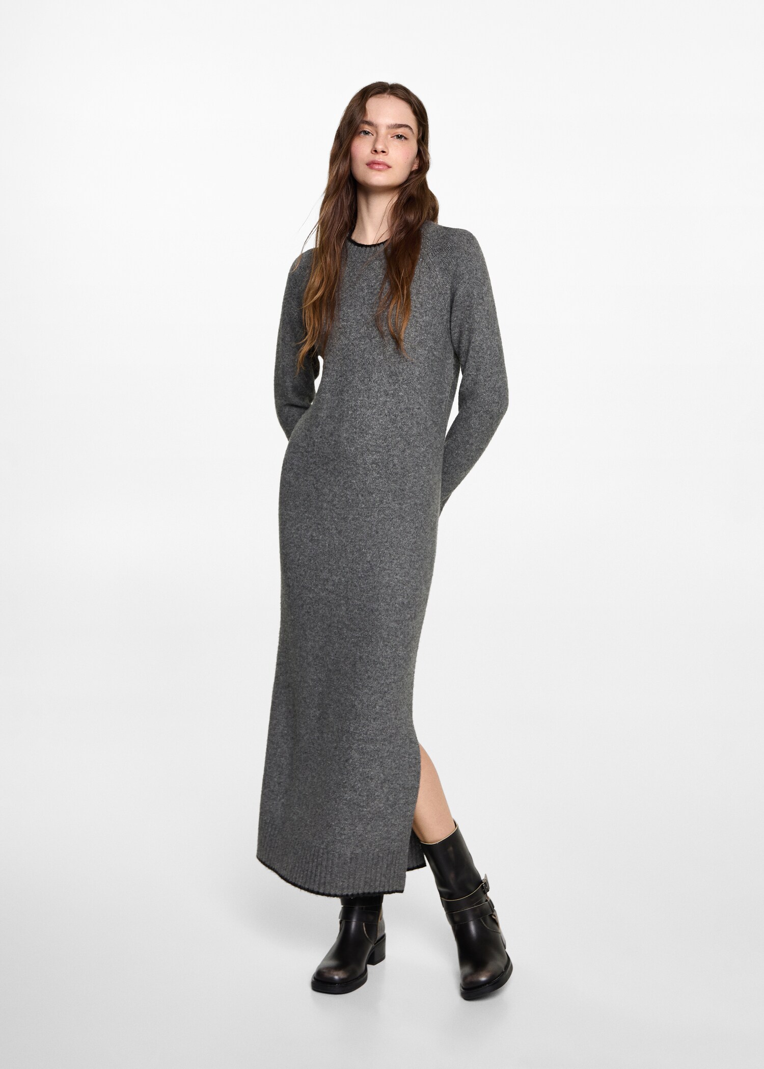 Robe longue maille - Plan général
