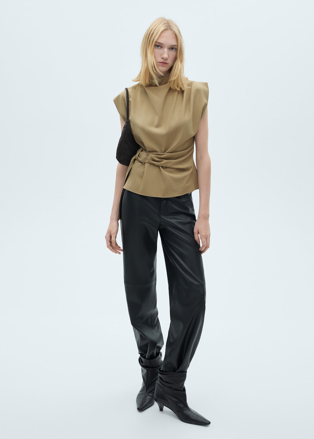 Mango shoulder pad top hotsell