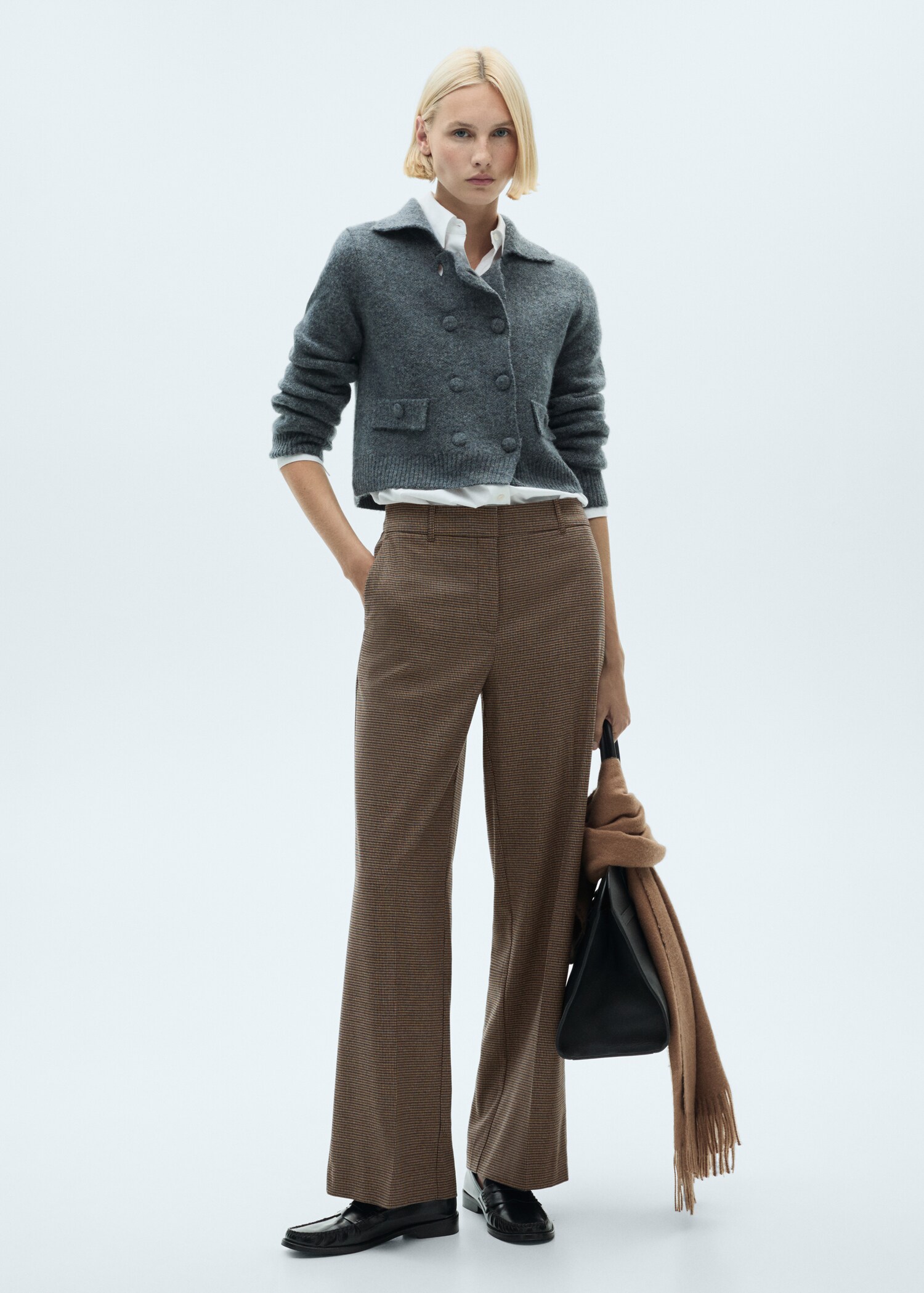Pantalon droit taille normale - Plan général