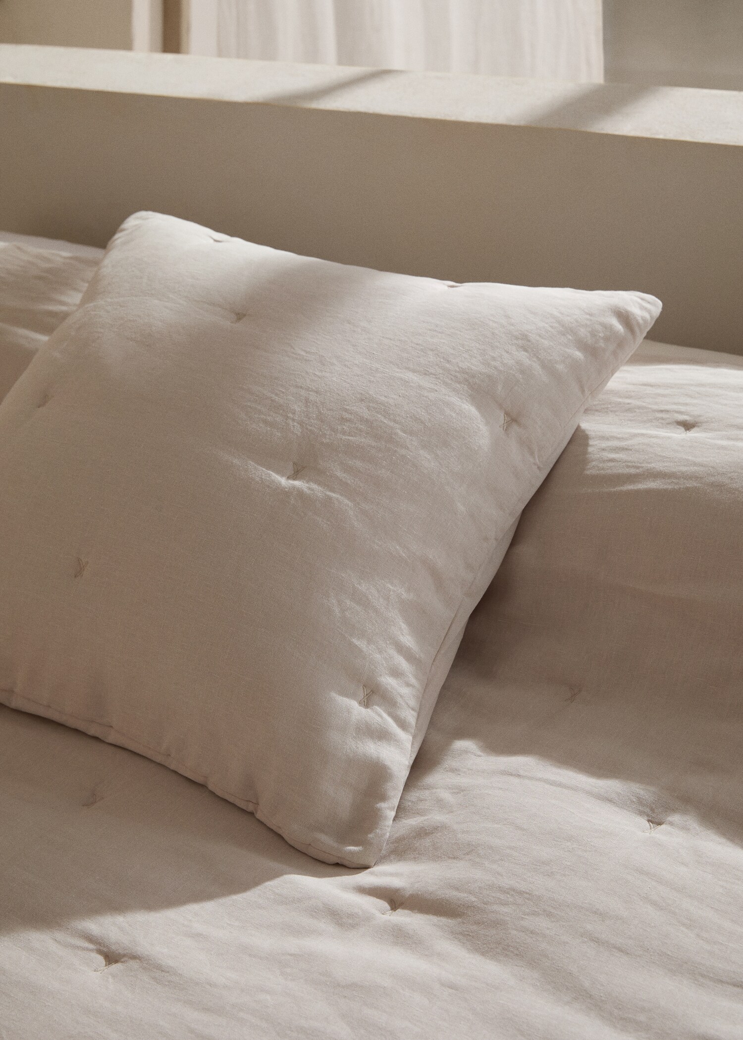 100% linen cushion cover 60x60cm - General plane