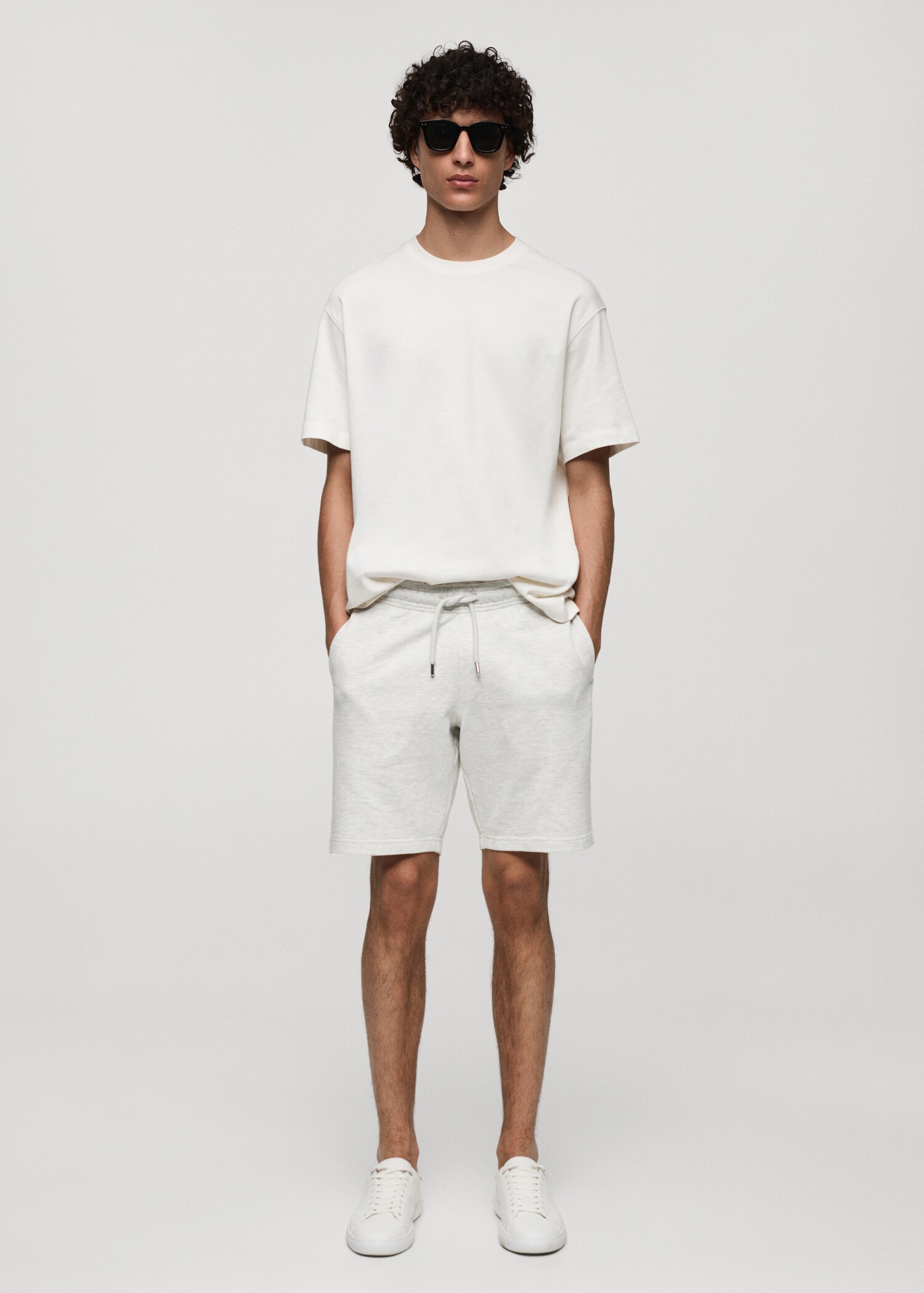 Bermudas jogger algodón - Plano general