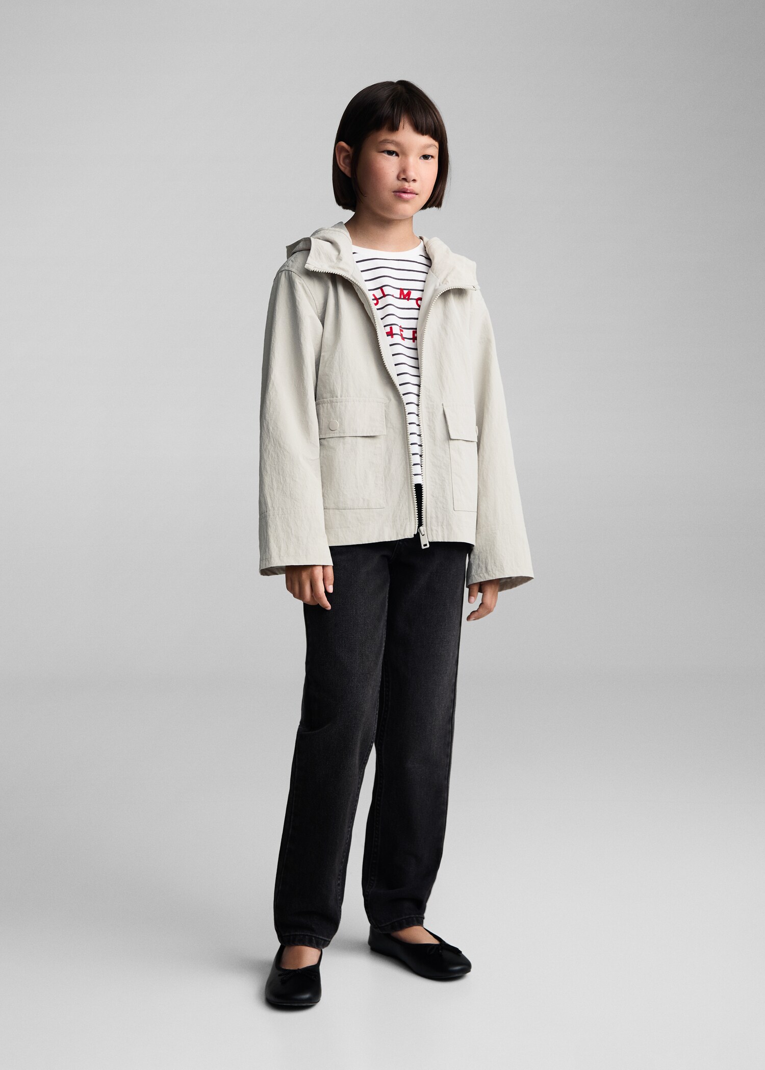 Raincoat hooded jacket - General plane