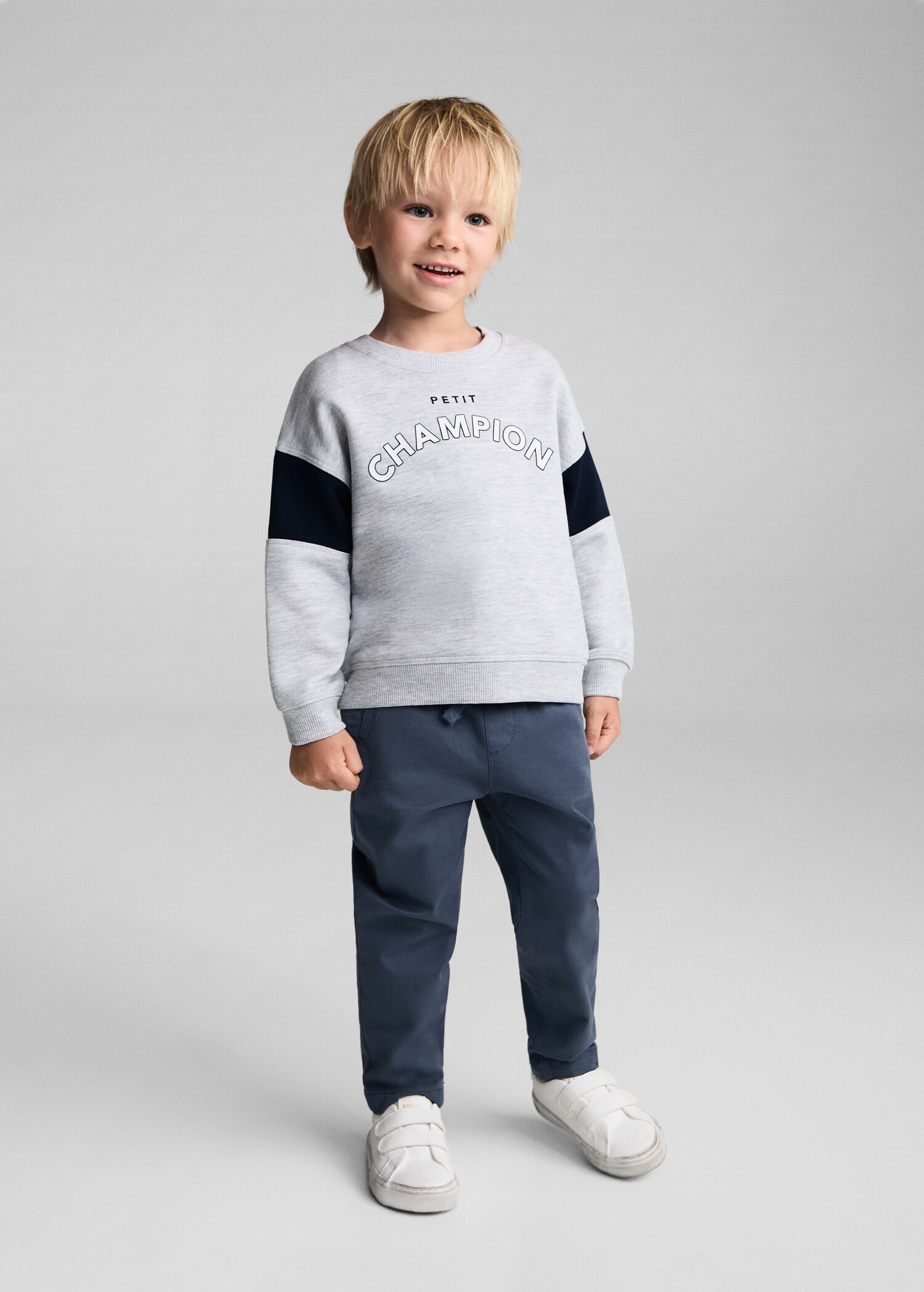 Message printed sweatshirt - General plane