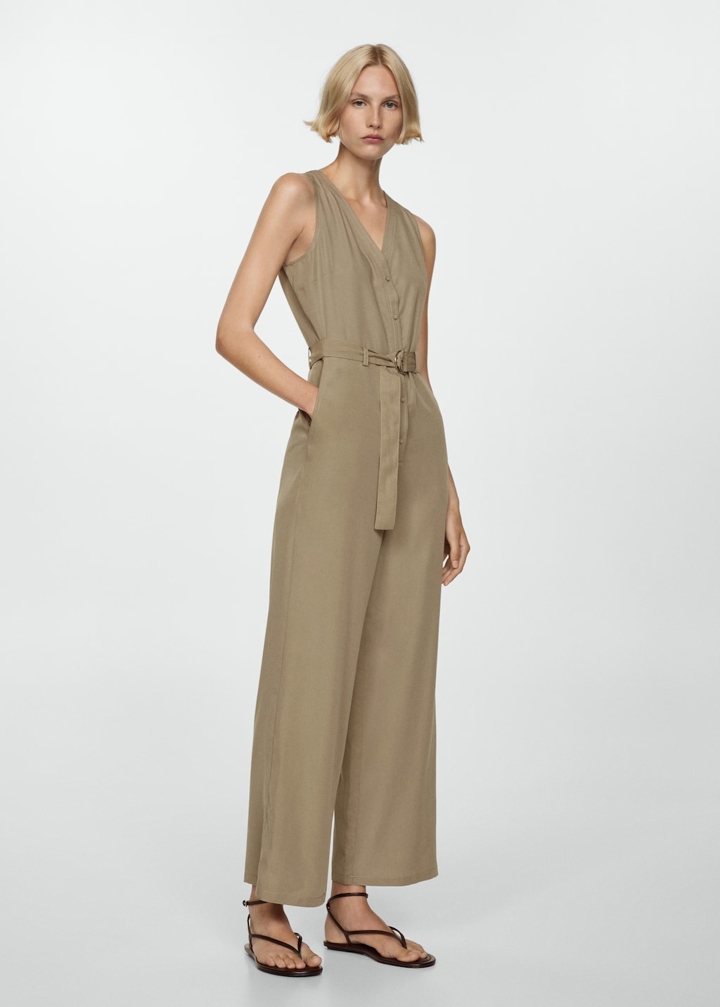 ショートパンツ T BY ALEXANDER WANG Embroidered Lyocell Jumpsuit Embroidered lyocell jumpsuit – G&B