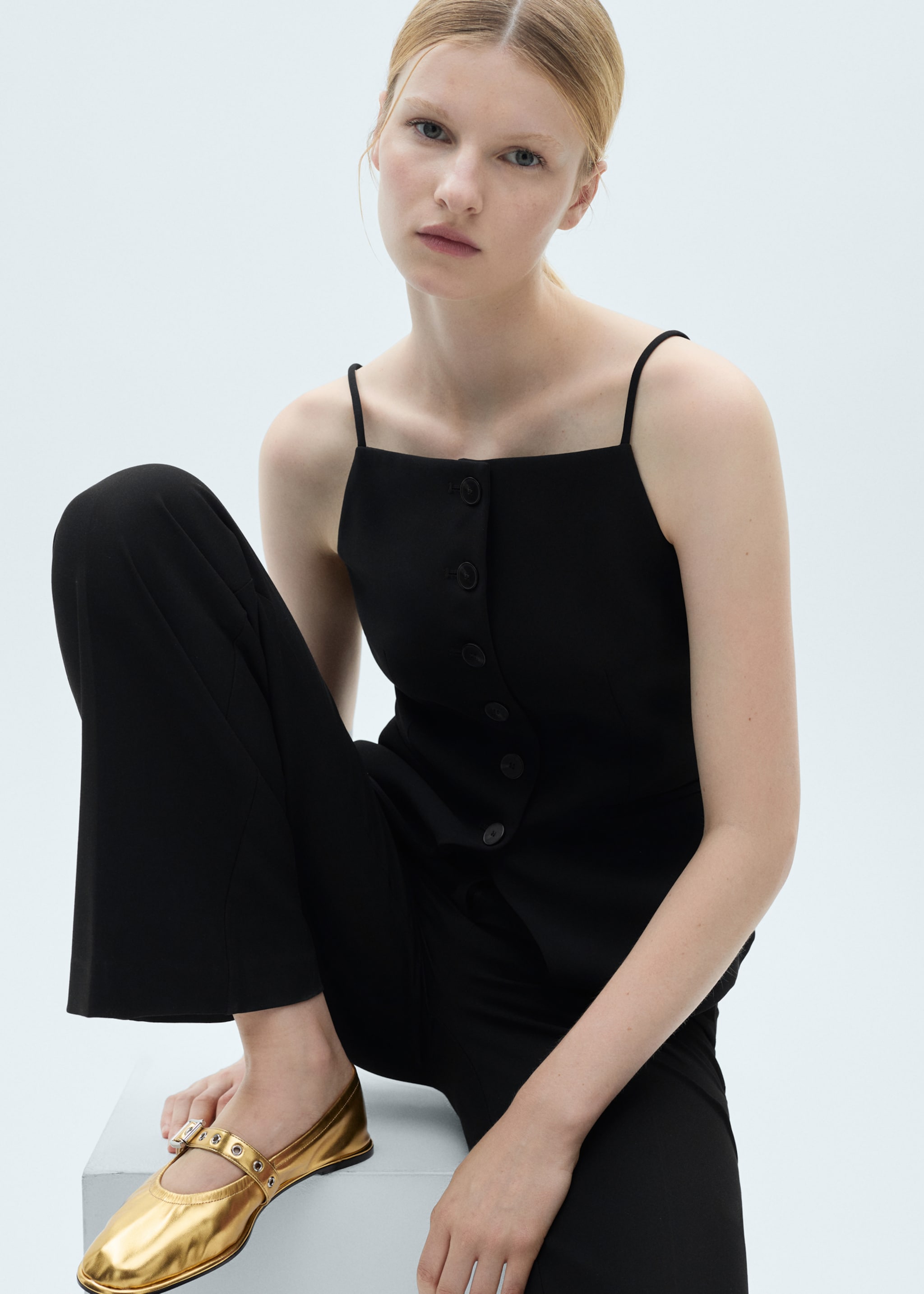 Round-toe ballet flats with buckle - Общий план