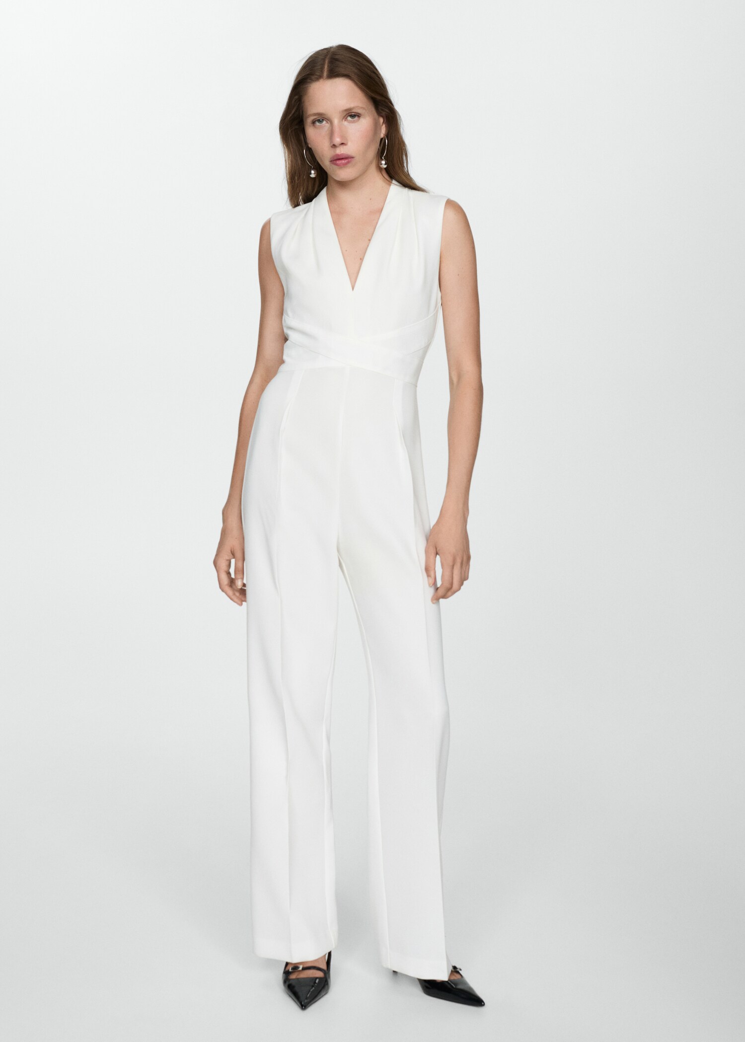Combi-pantalon détail croisé - Plan général
