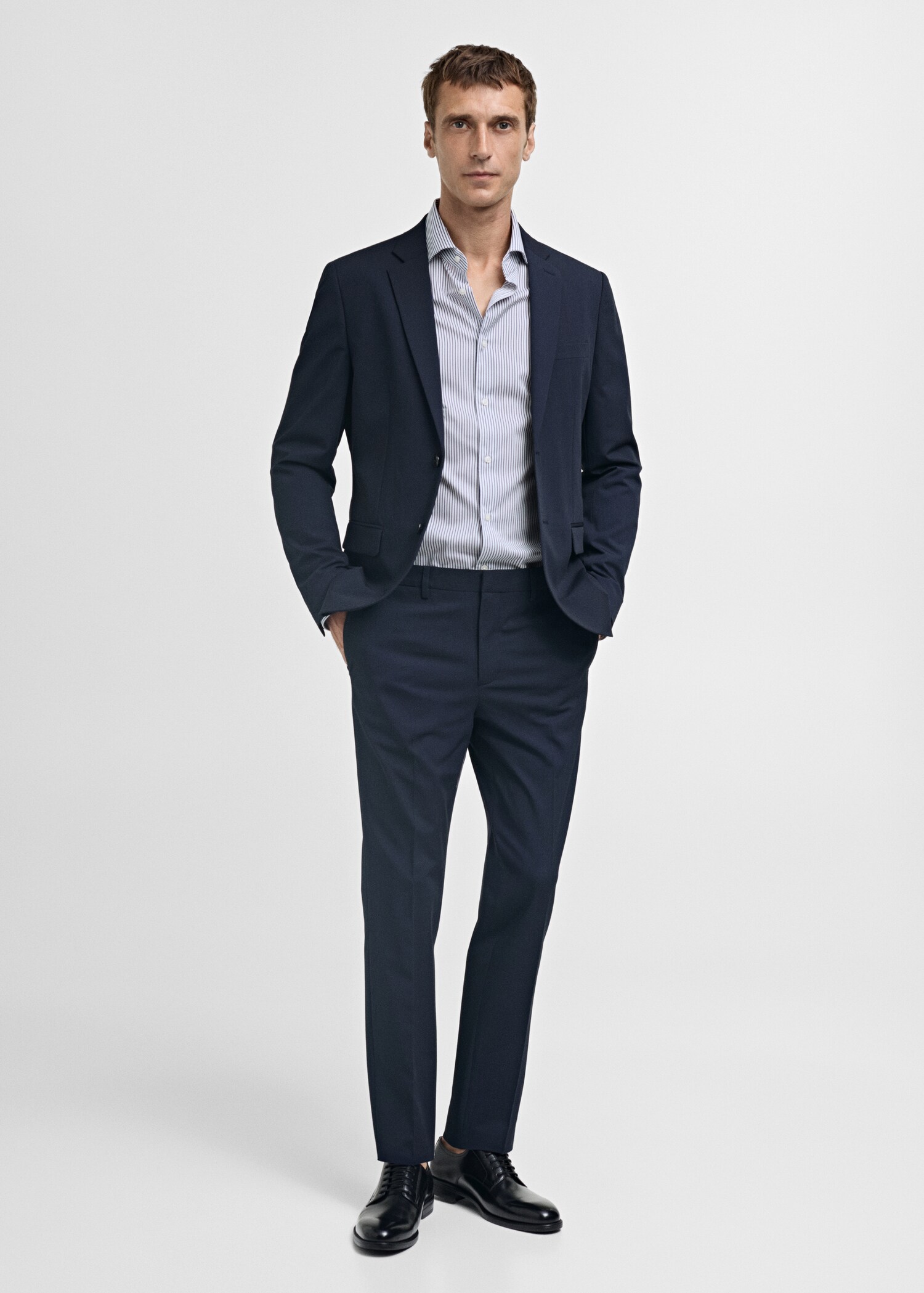 100% cotton slim fit shirt - General plane