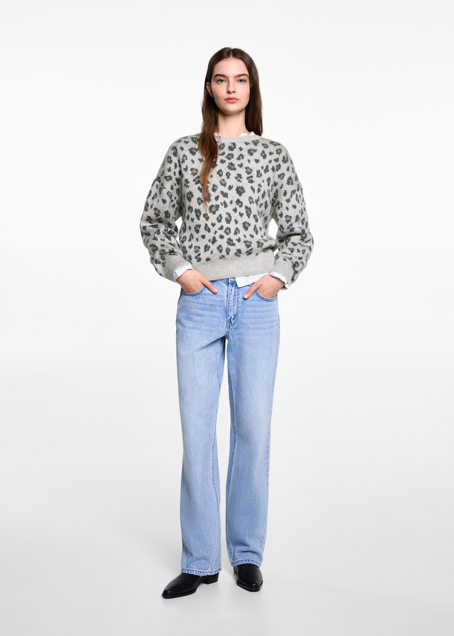 Jersey diseño leopardo - Plano general