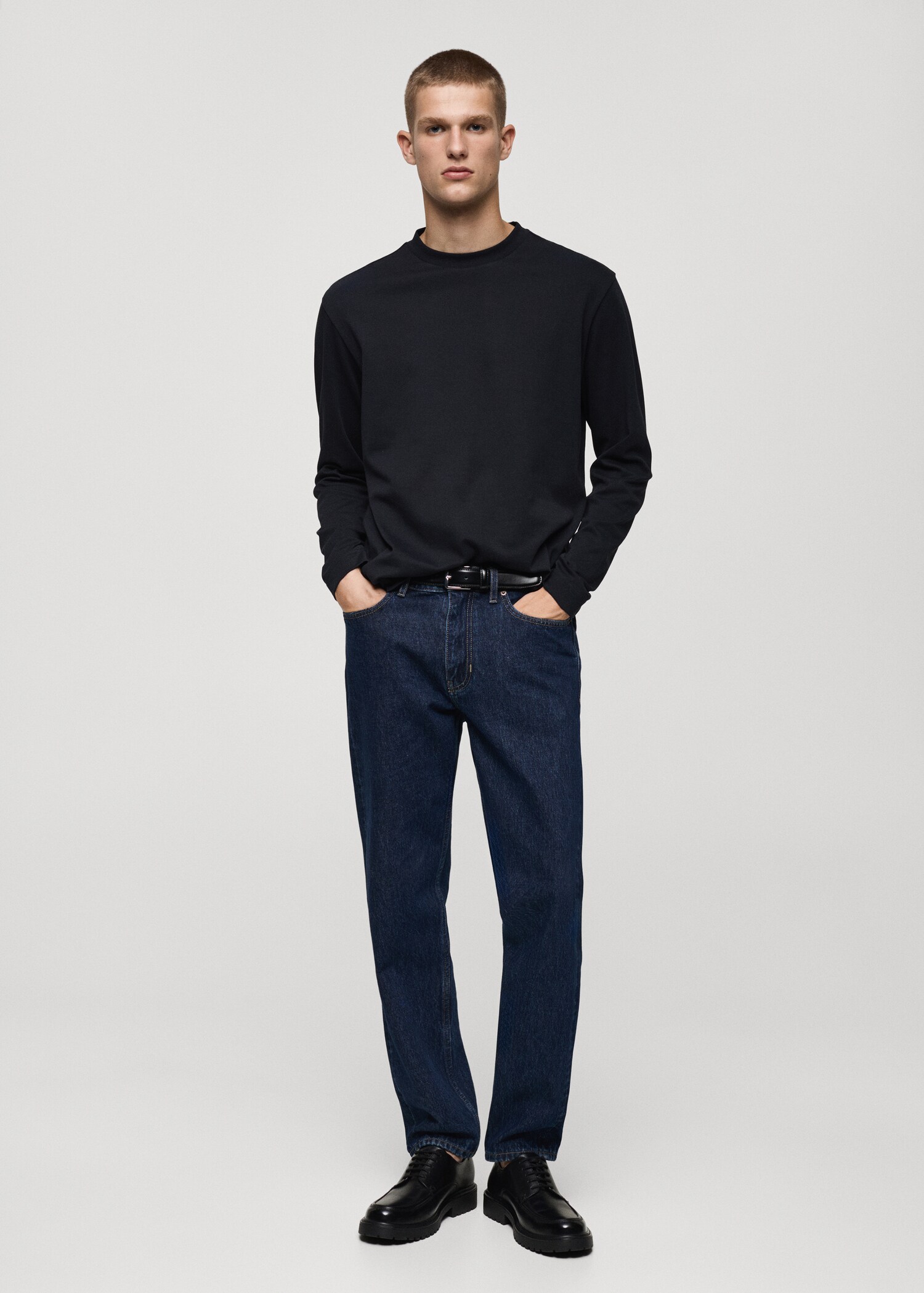 100% cotton long-sleeved t-shirt - General plane