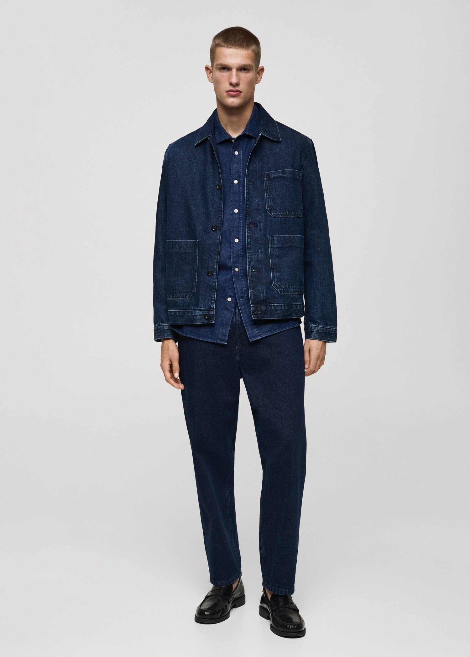 Camisa vaquera regular fit - Plano general