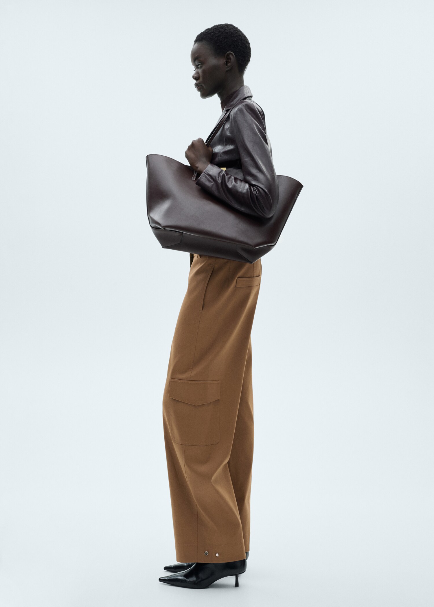 Pantalon cargo coton - Plan général
