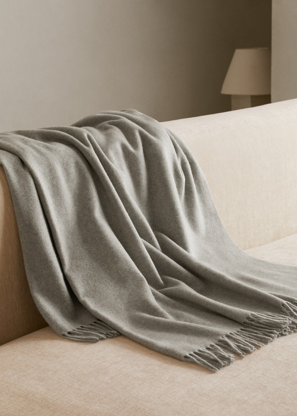 100 cashmere blanket Home MANGO Estonia