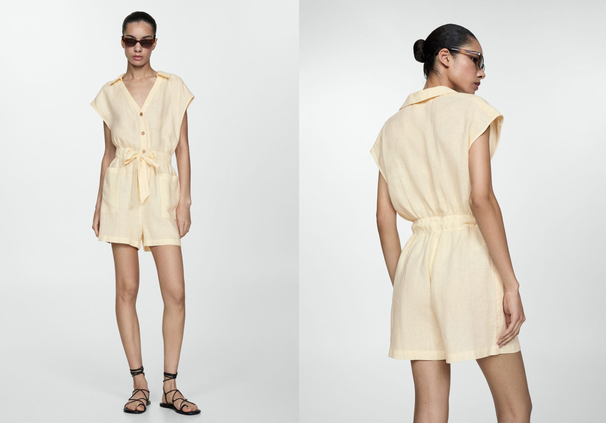 Mono lino corto lazo - Plano panorámico