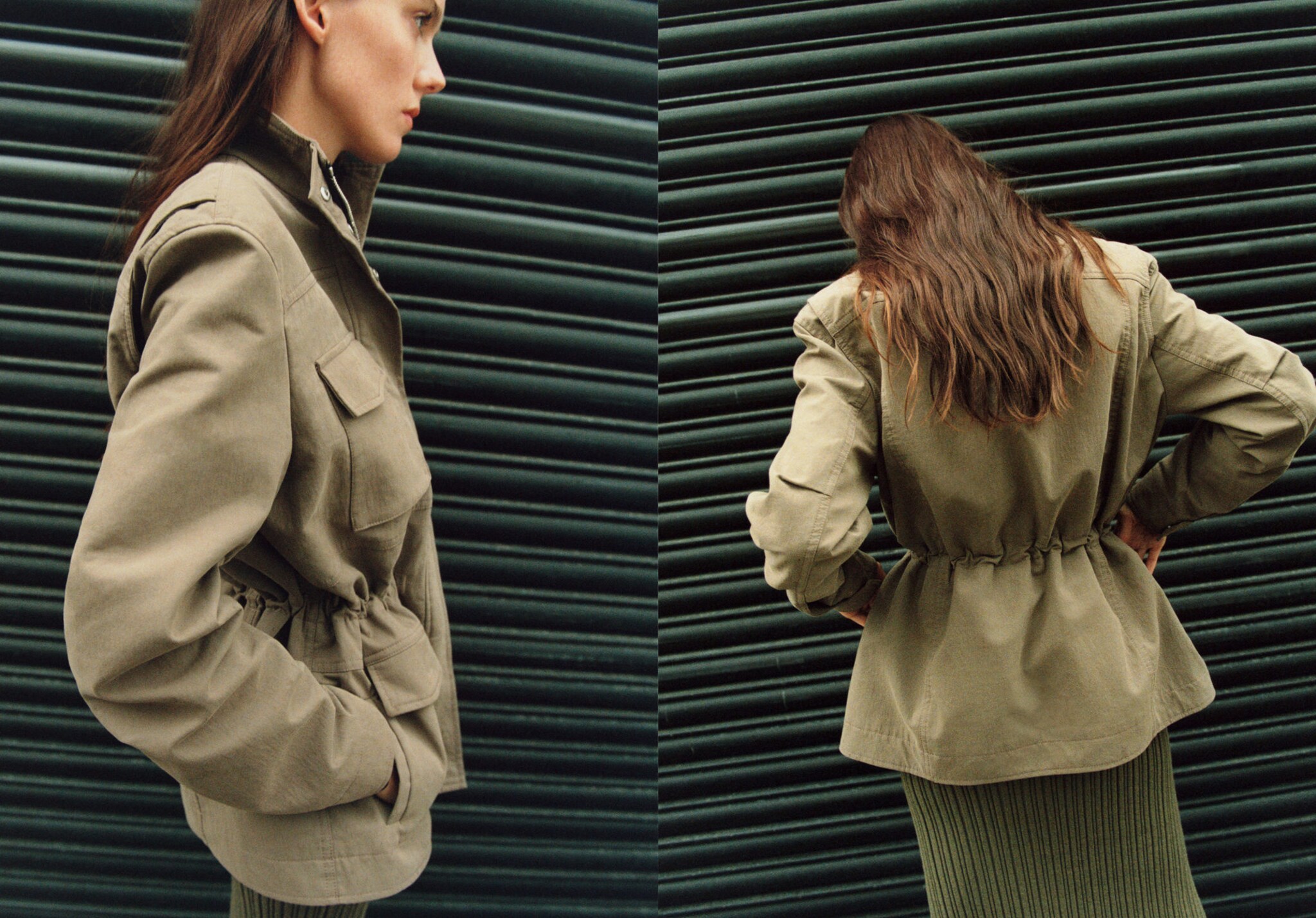 Turtleneck parka with pockets - Панорамный план