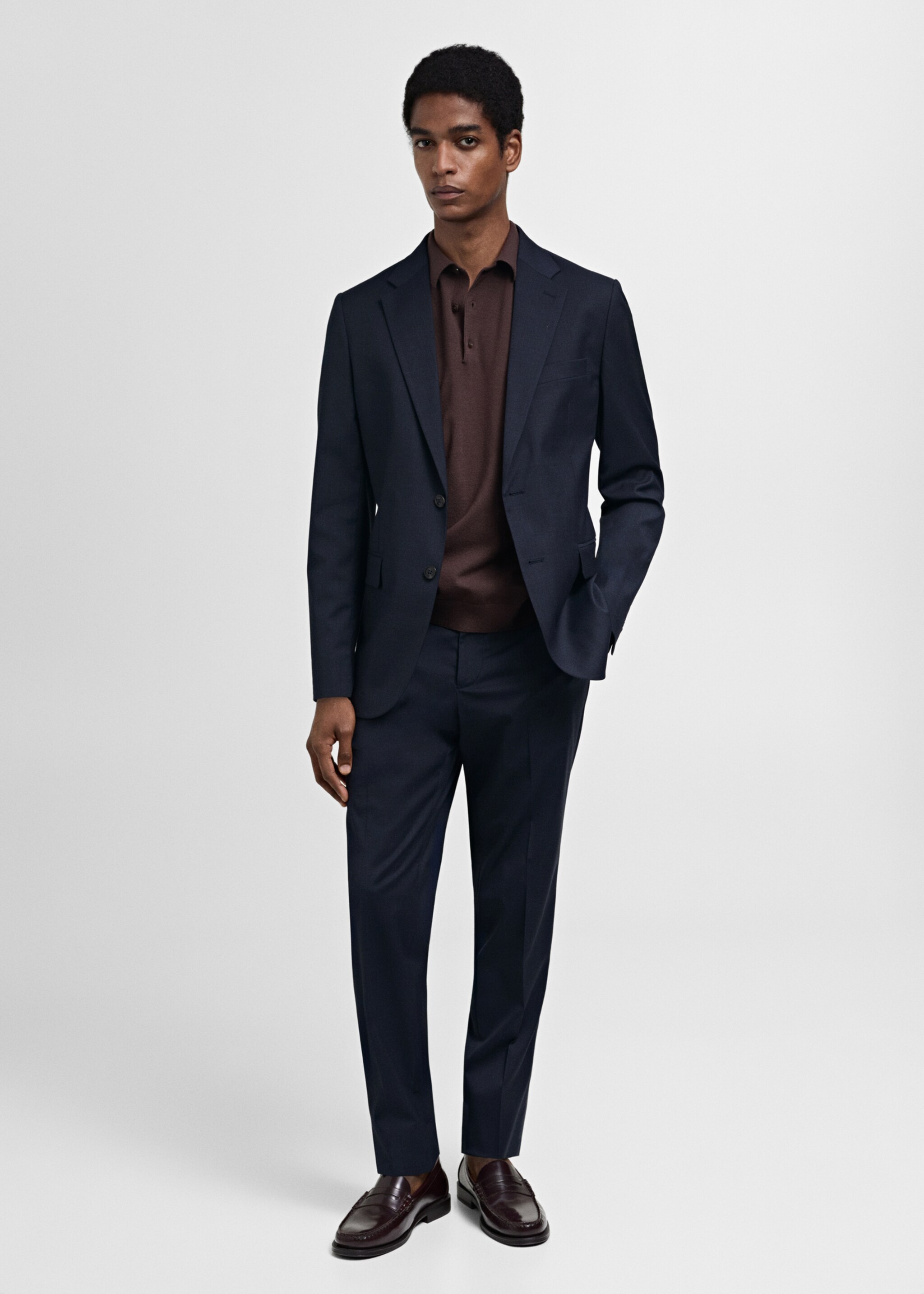 Pantalon costume Milán slim-fit - Plan général