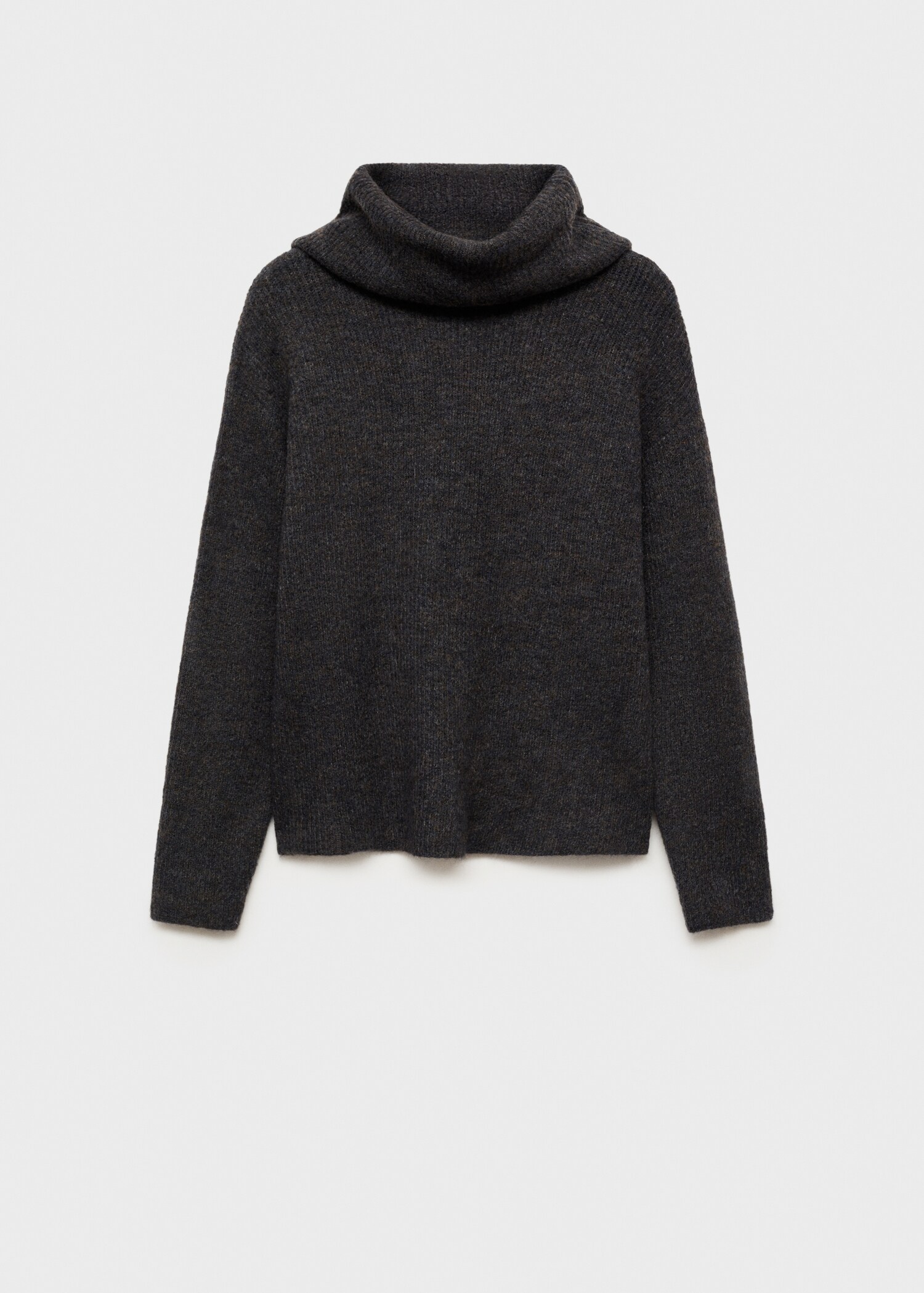 Jersey punto cuello alto Mujer MNG Ecuador